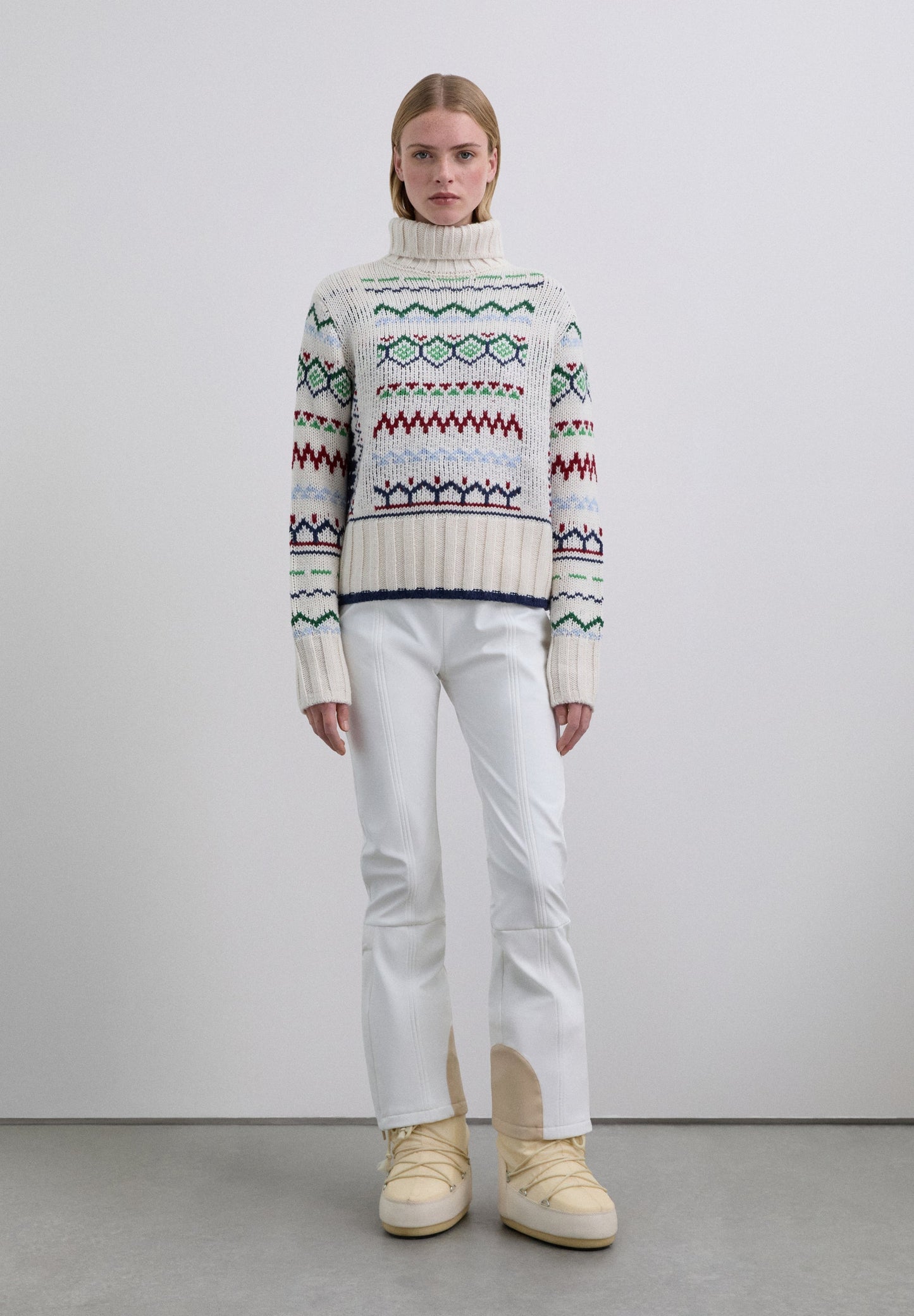 MULTICOLOURED SKI SWEATER