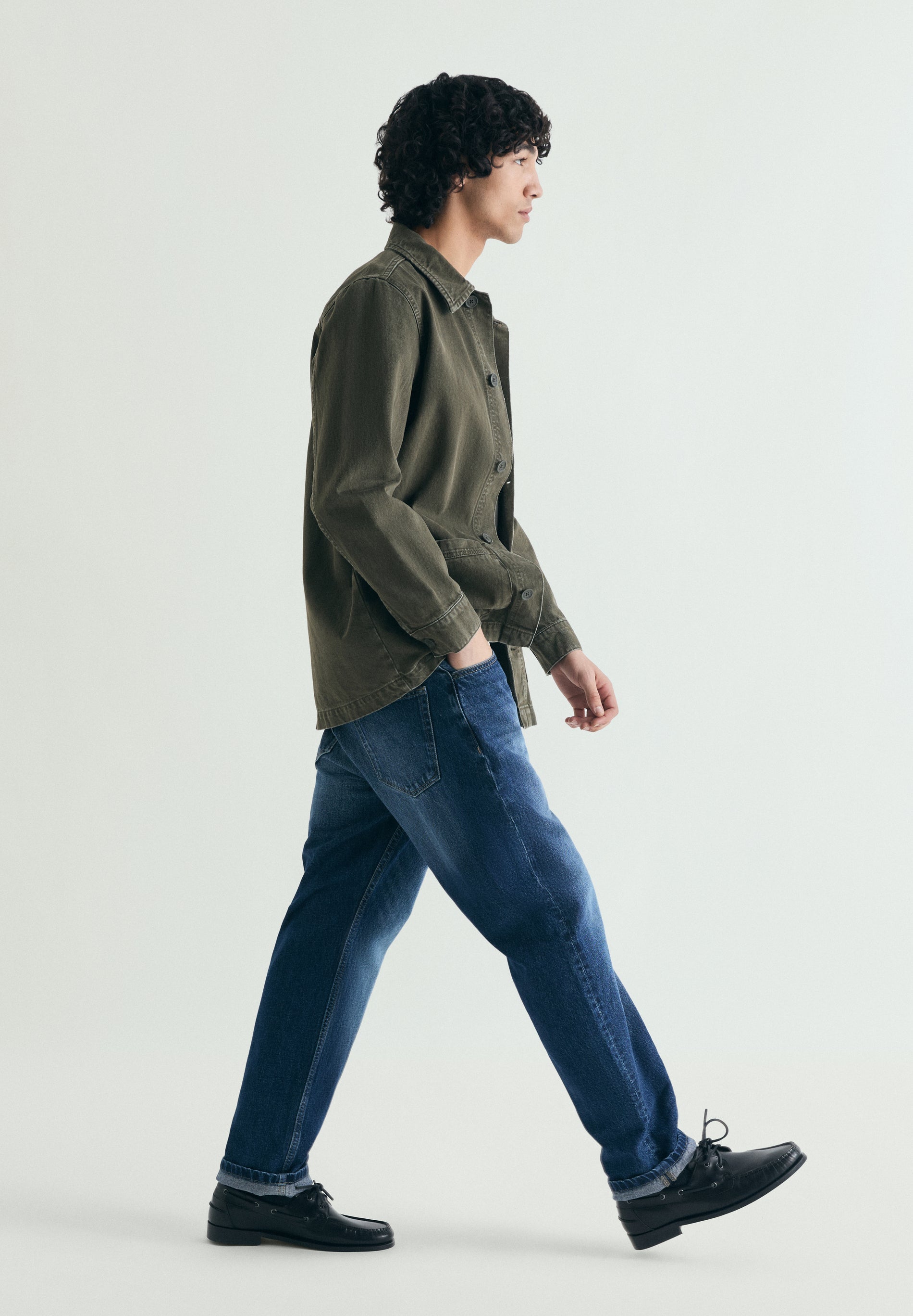 WORKER JACKET WITH POCKETS