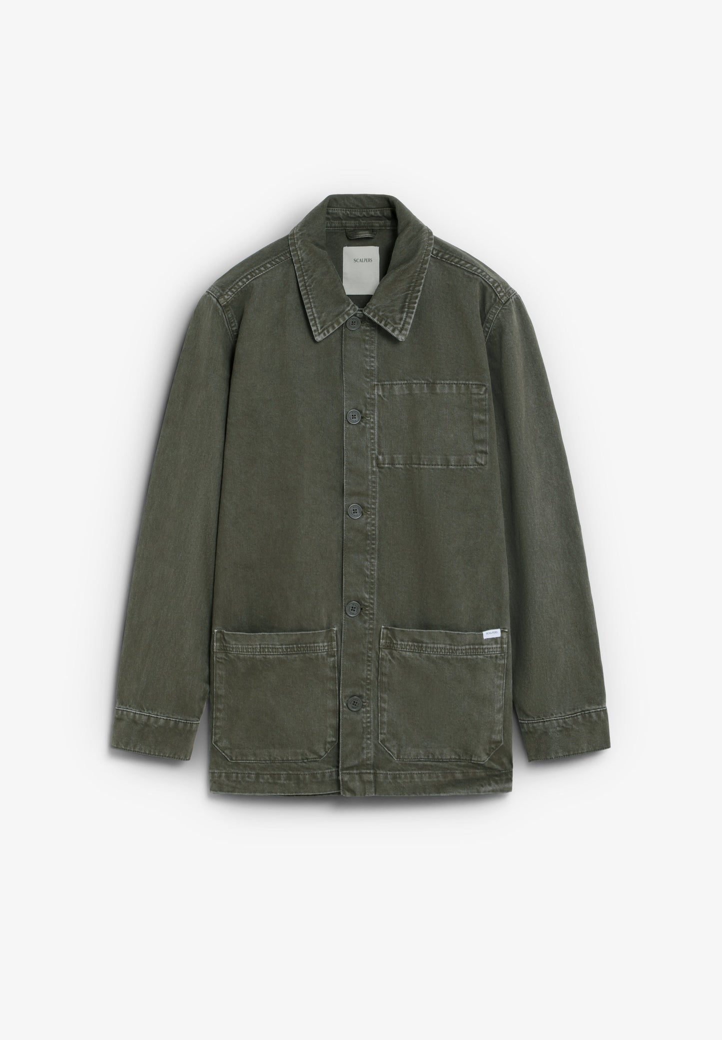 WORKER JACKET WITH POCKETS