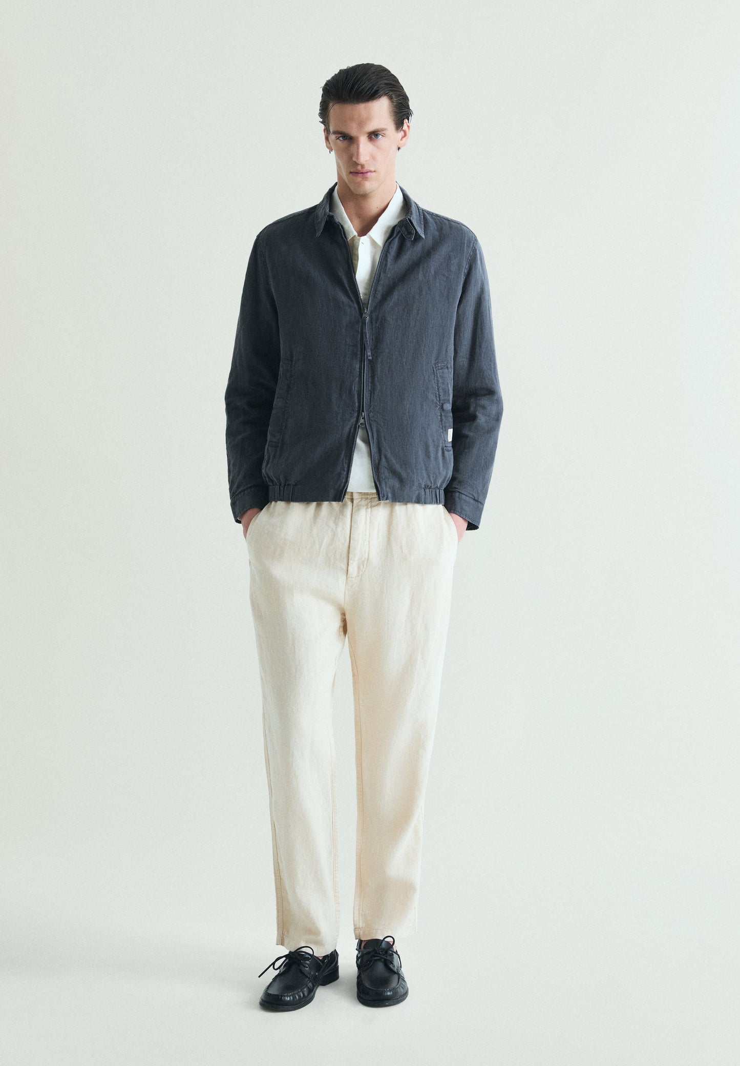SCBOMBER LINEN JACKET