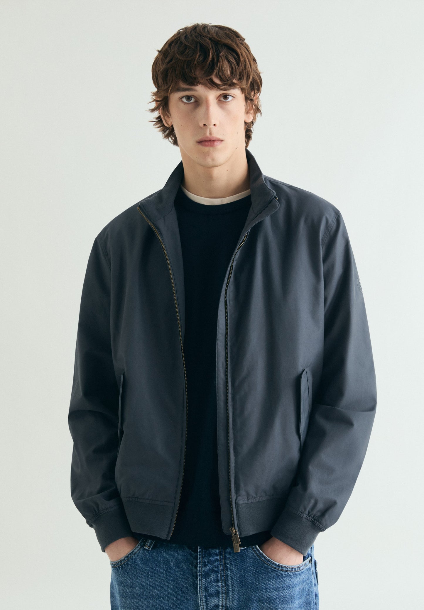 NIGH NECK BOMBER JACKET