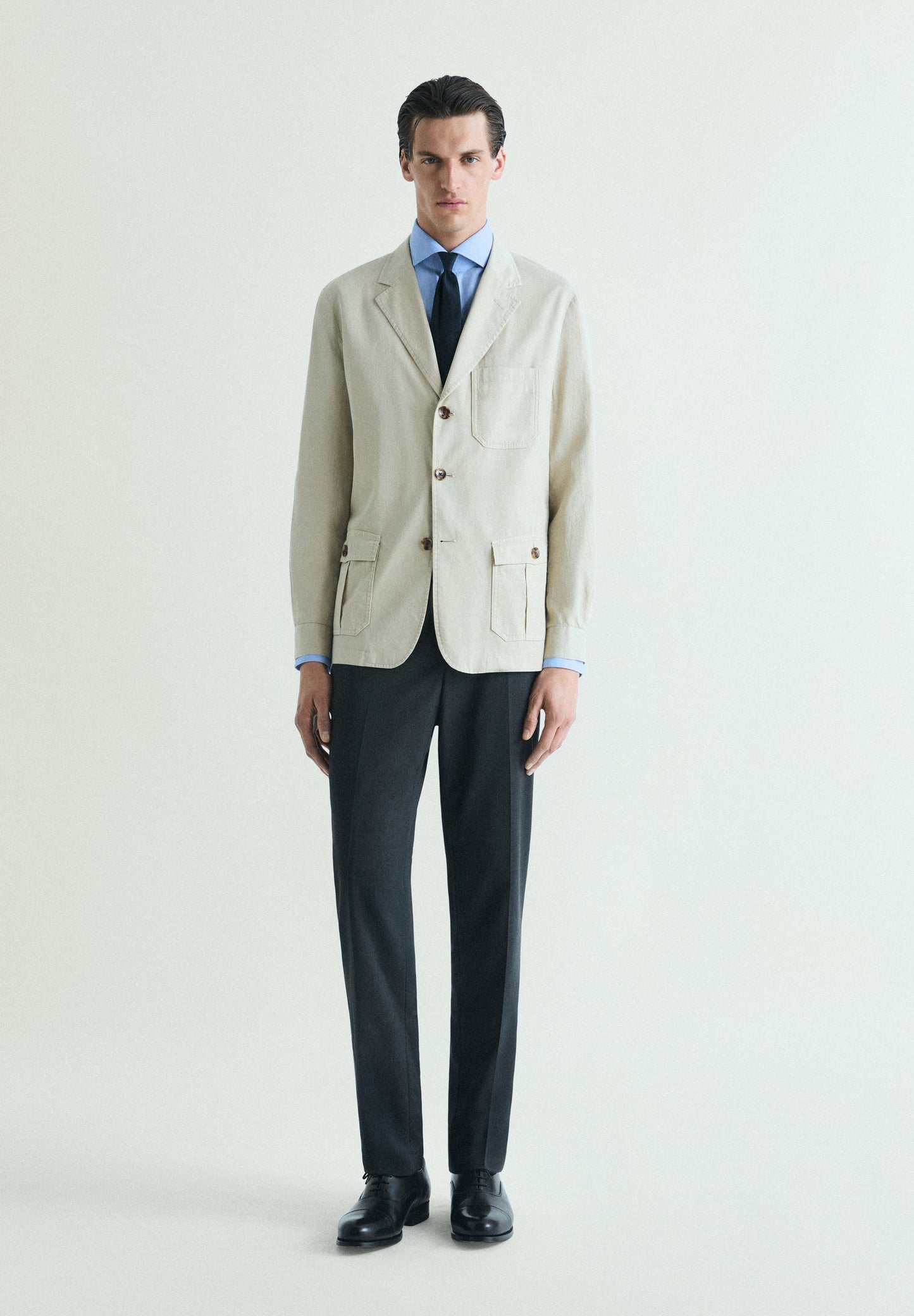 SAHARIANA BLAZER WITH POCKETS