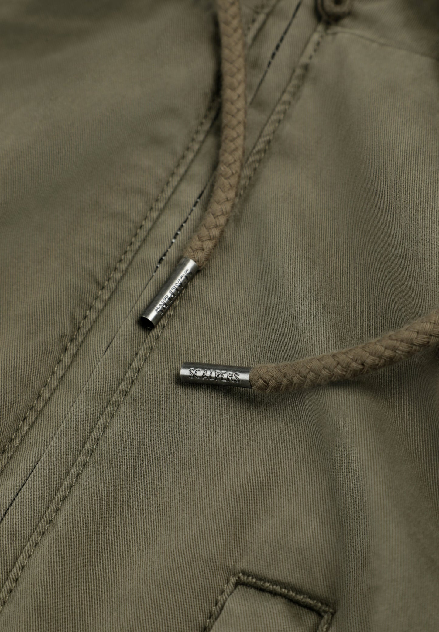 HOODED JACKET WITH MATCHING SKULL