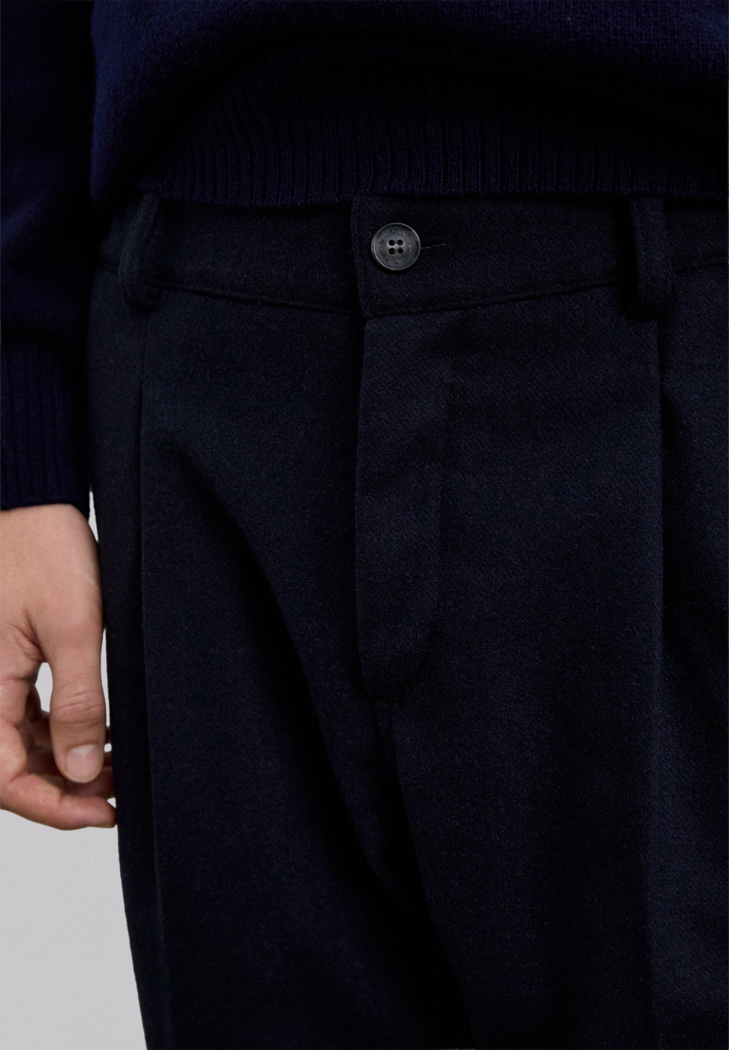 SCERNESTO WOOL PANTS