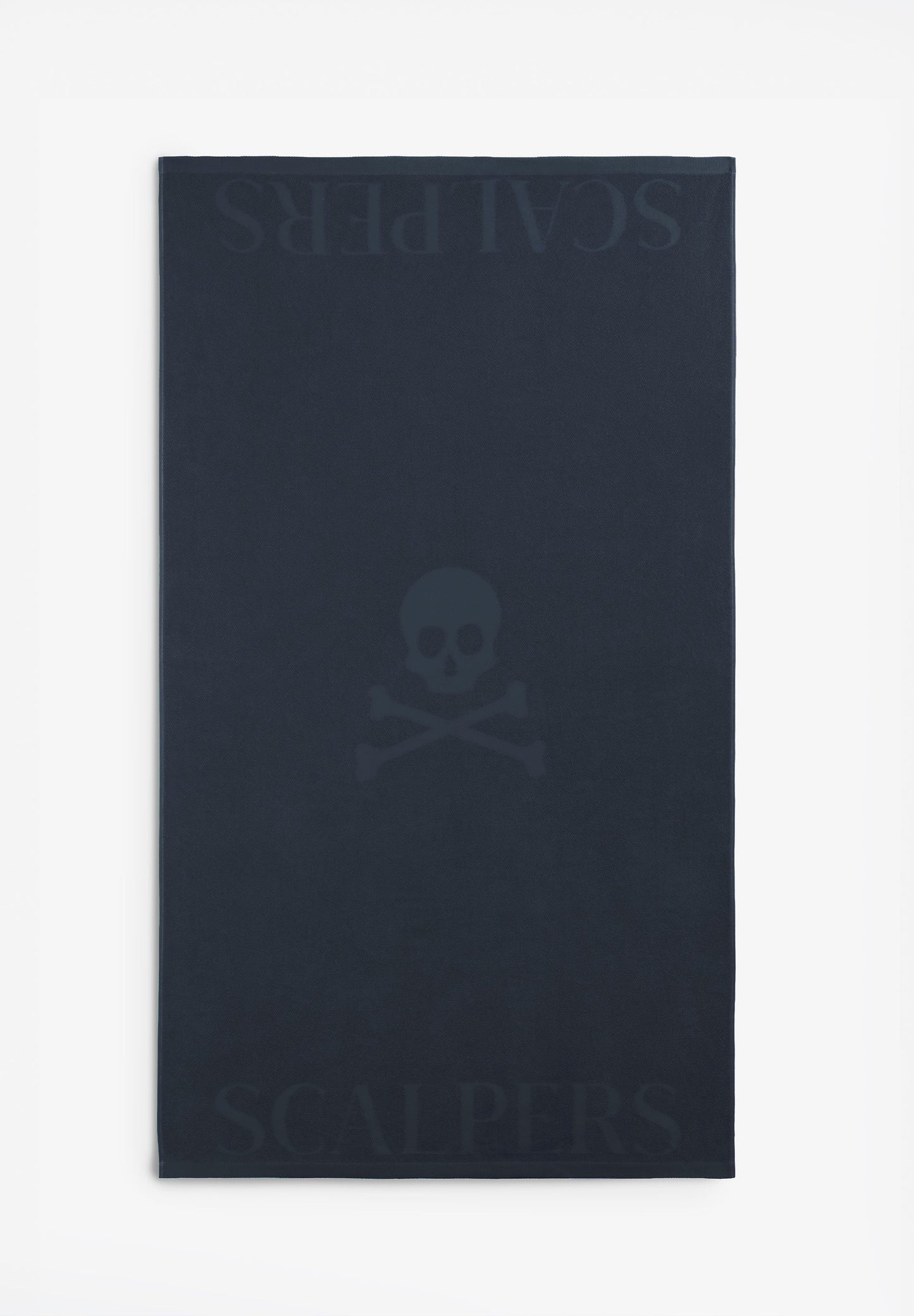 TOWEL WITH SKULL LOGO