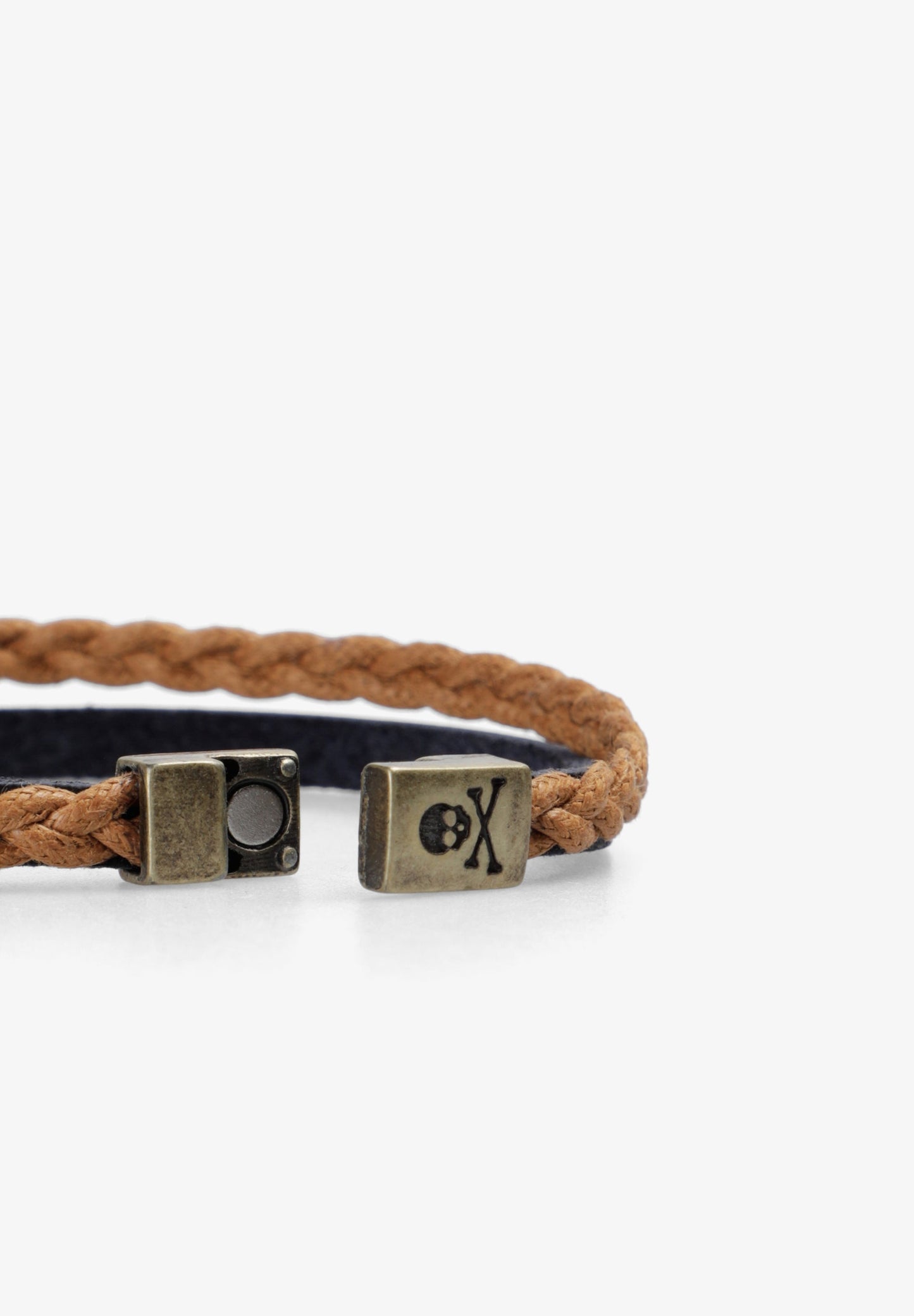 PULSERA PIEL Y CORDÓN ENCERADO - Scalpers