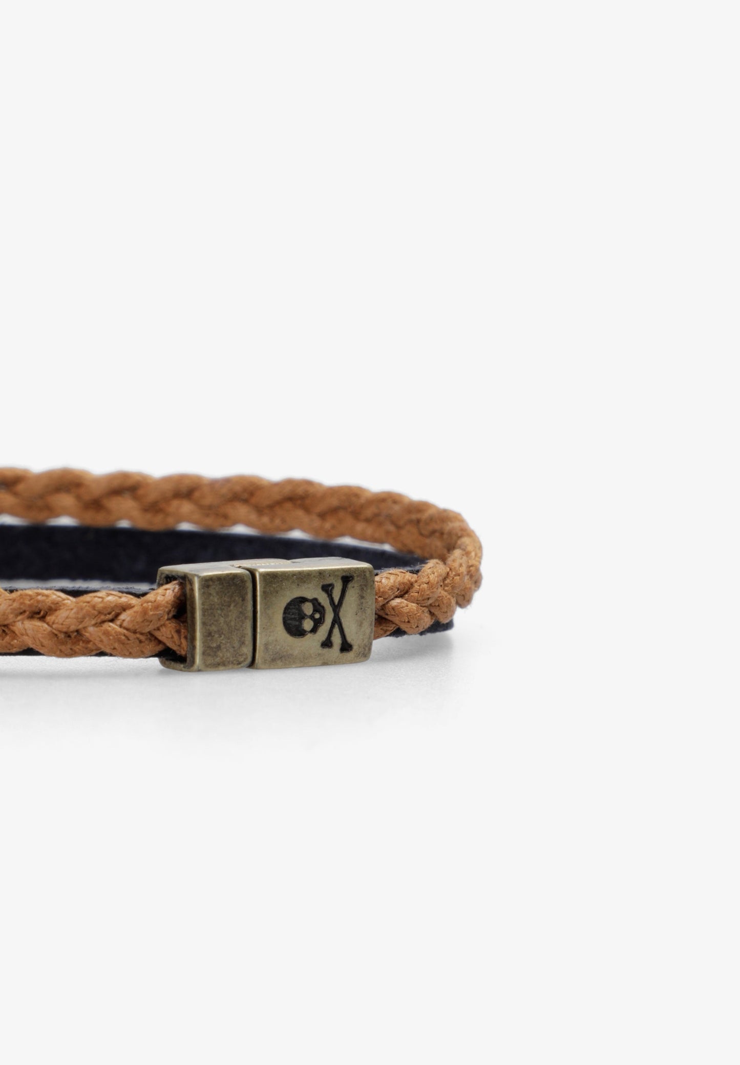 PULSERA PIEL Y CORDÓN ENCERADO - Scalpers