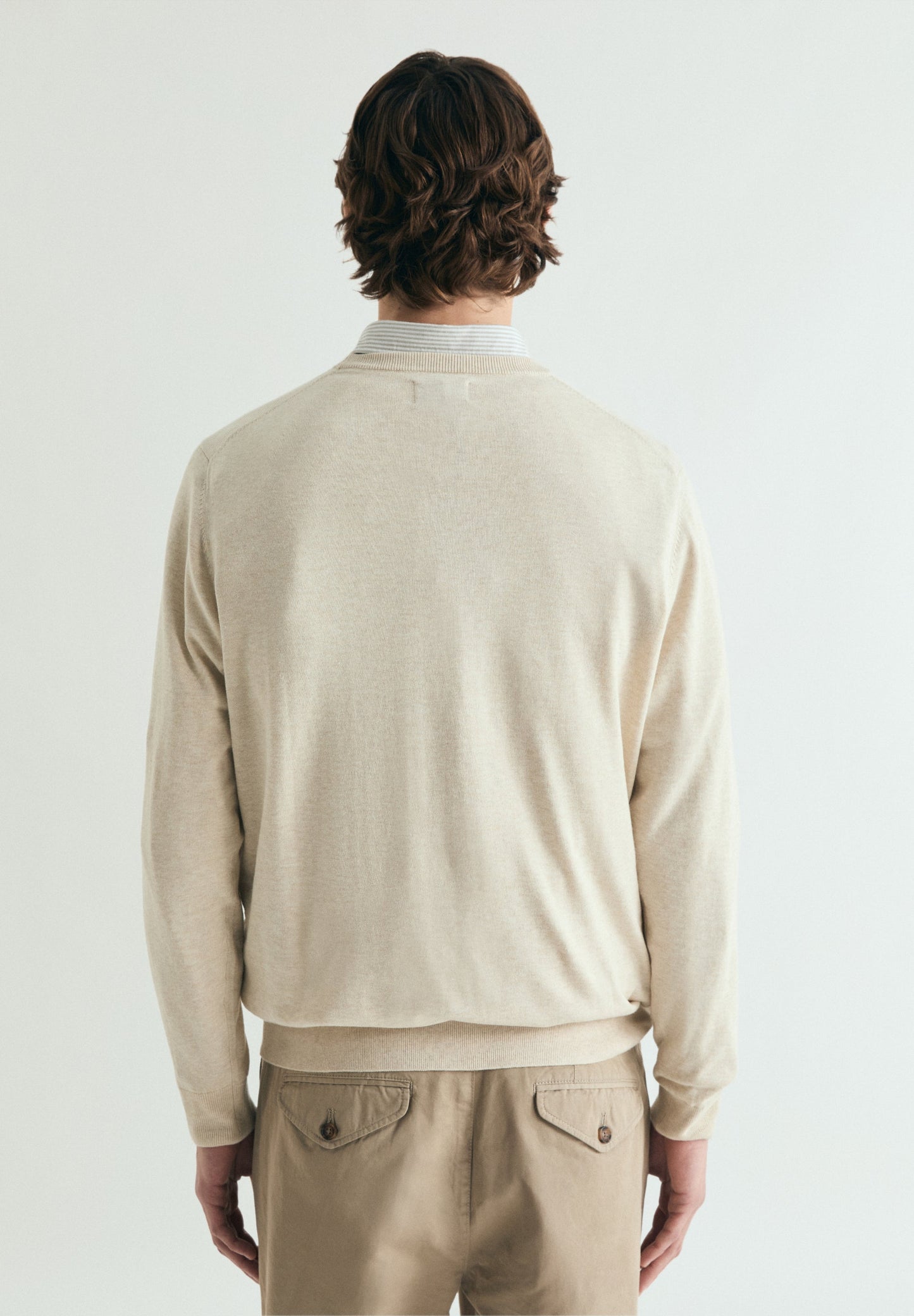 SUPIMA RIBBED SWEATER