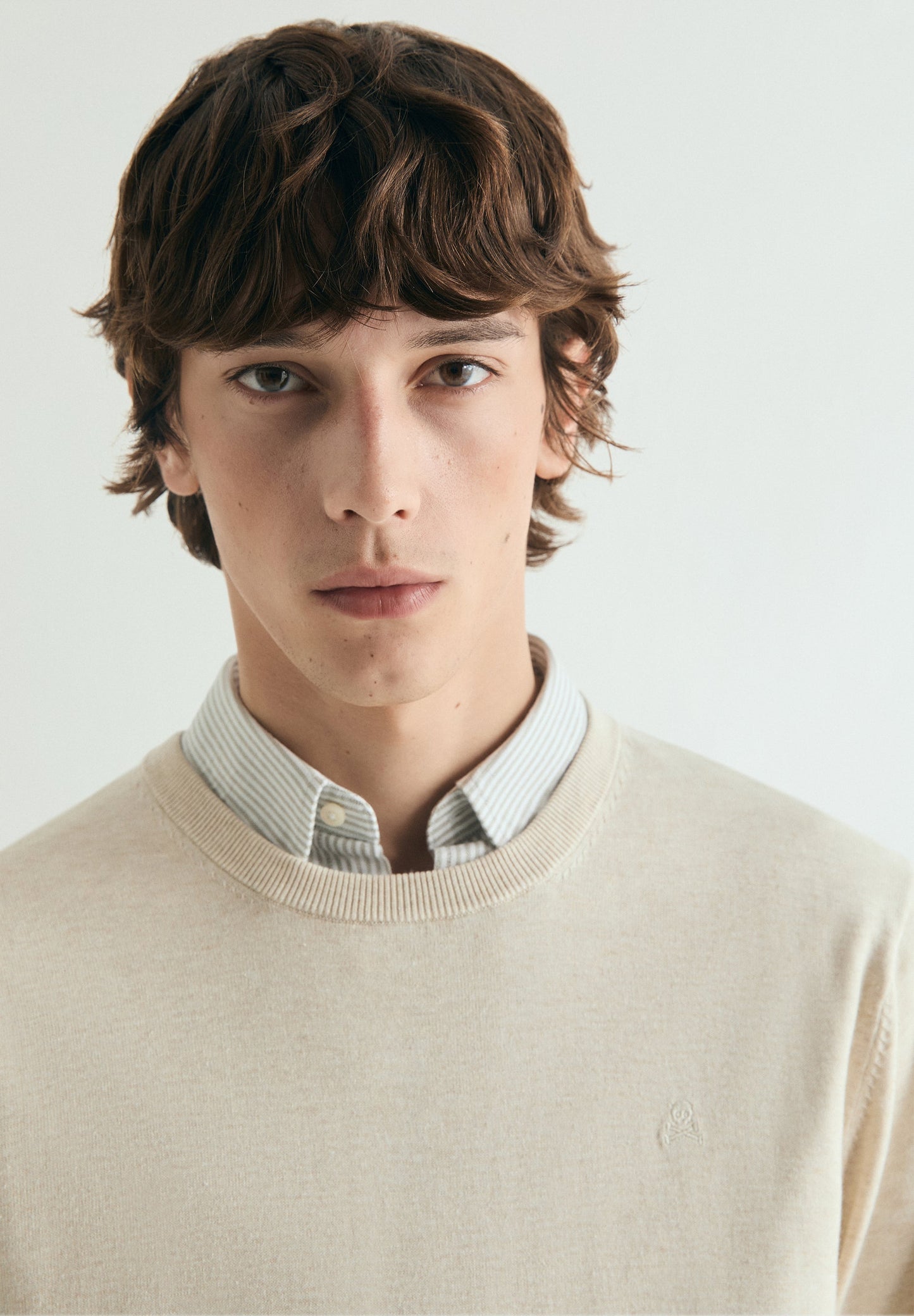 SUPIMA RIBBED SWEATER