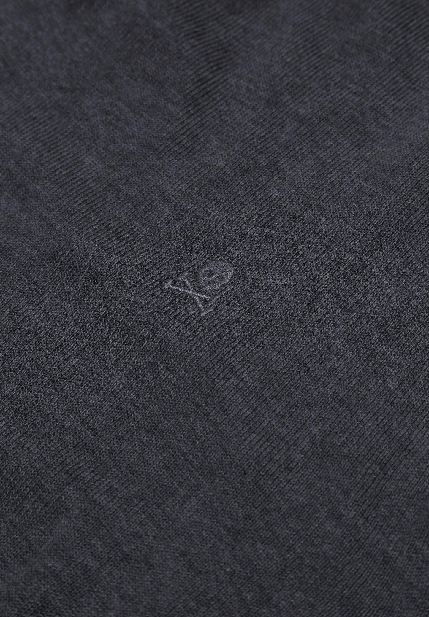 SUPIMA SWEATER WITH TONAL EMBROIDERY