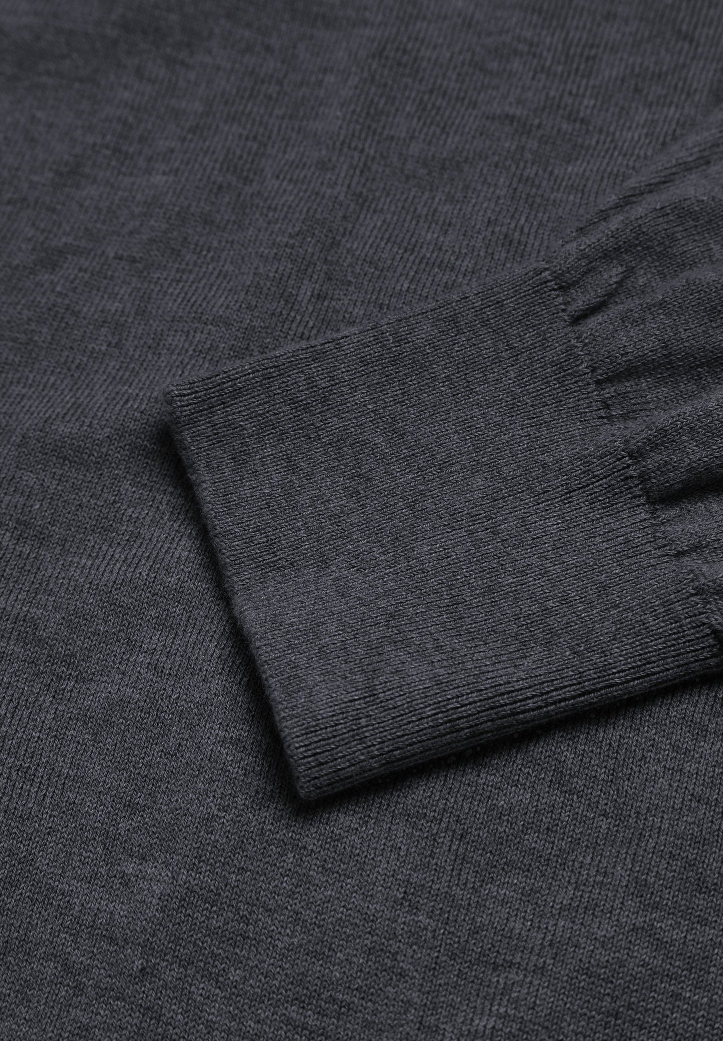 SUPIMA SWEATER WITH TONAL EMBROIDERY