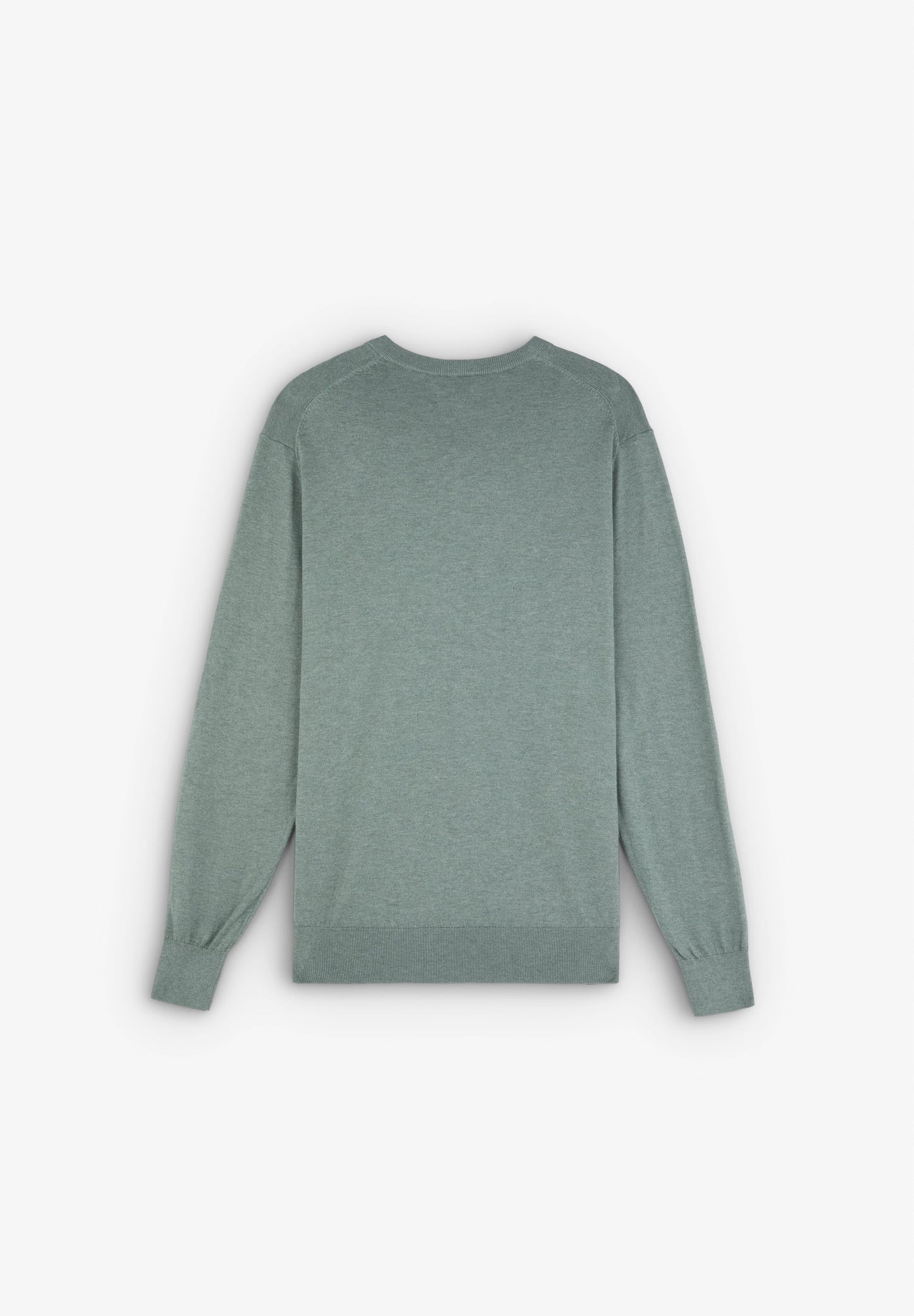 SUPIMA SWEATER WITH TONAL EMBROIDERY