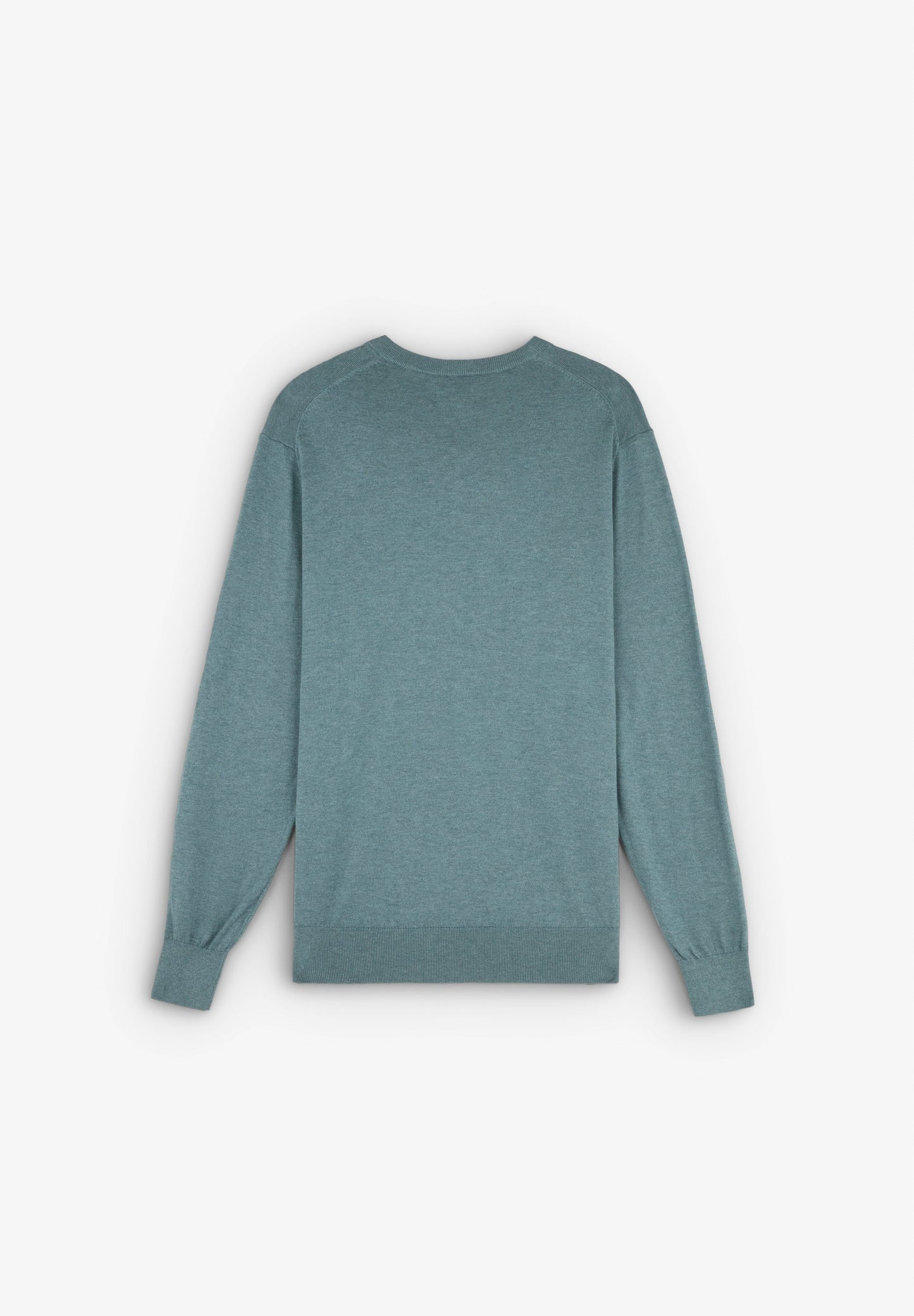SUPIMA SWEATER WITH TONAL EMBROIDERY
