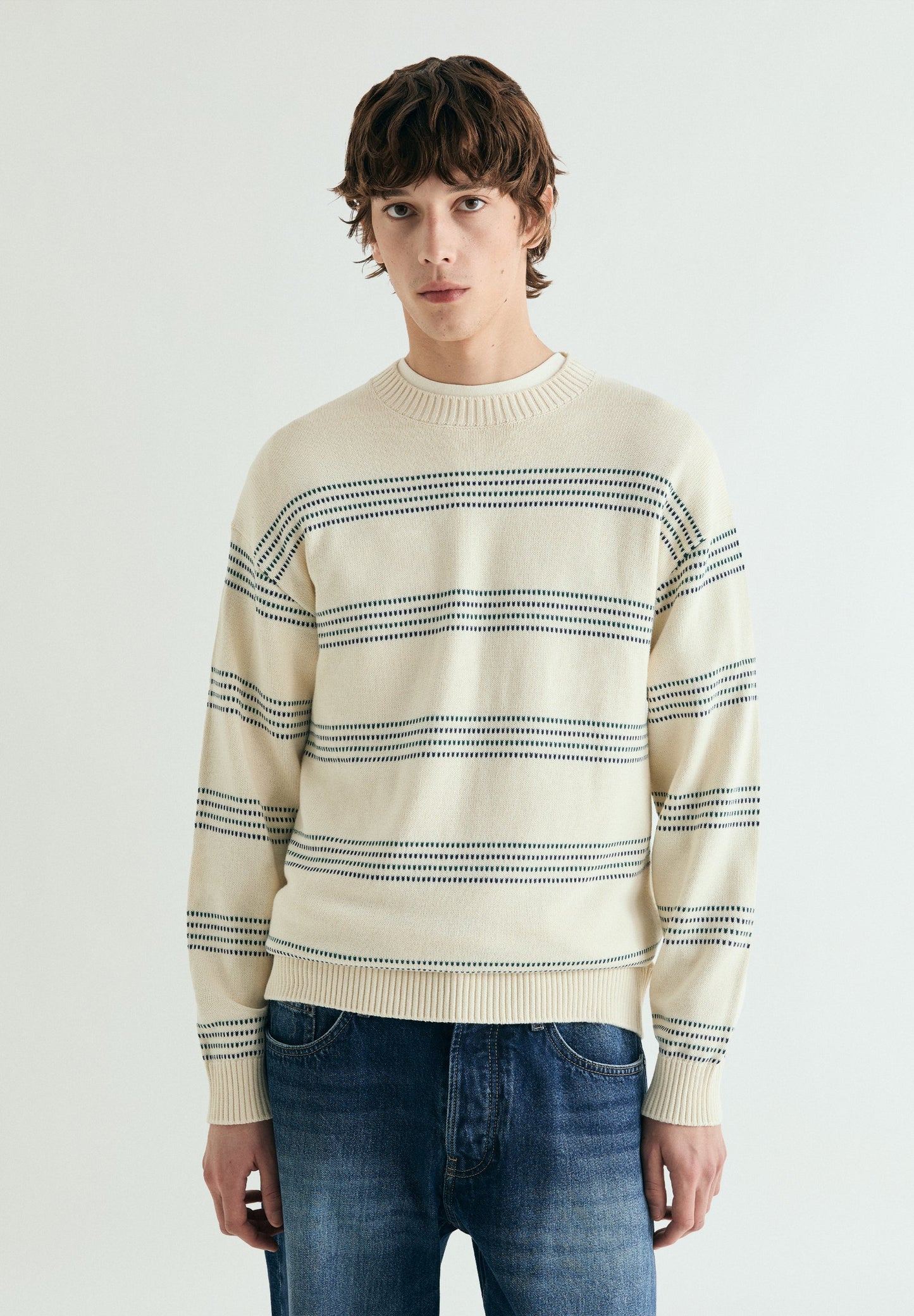 RETRO STRIPED SWEATER