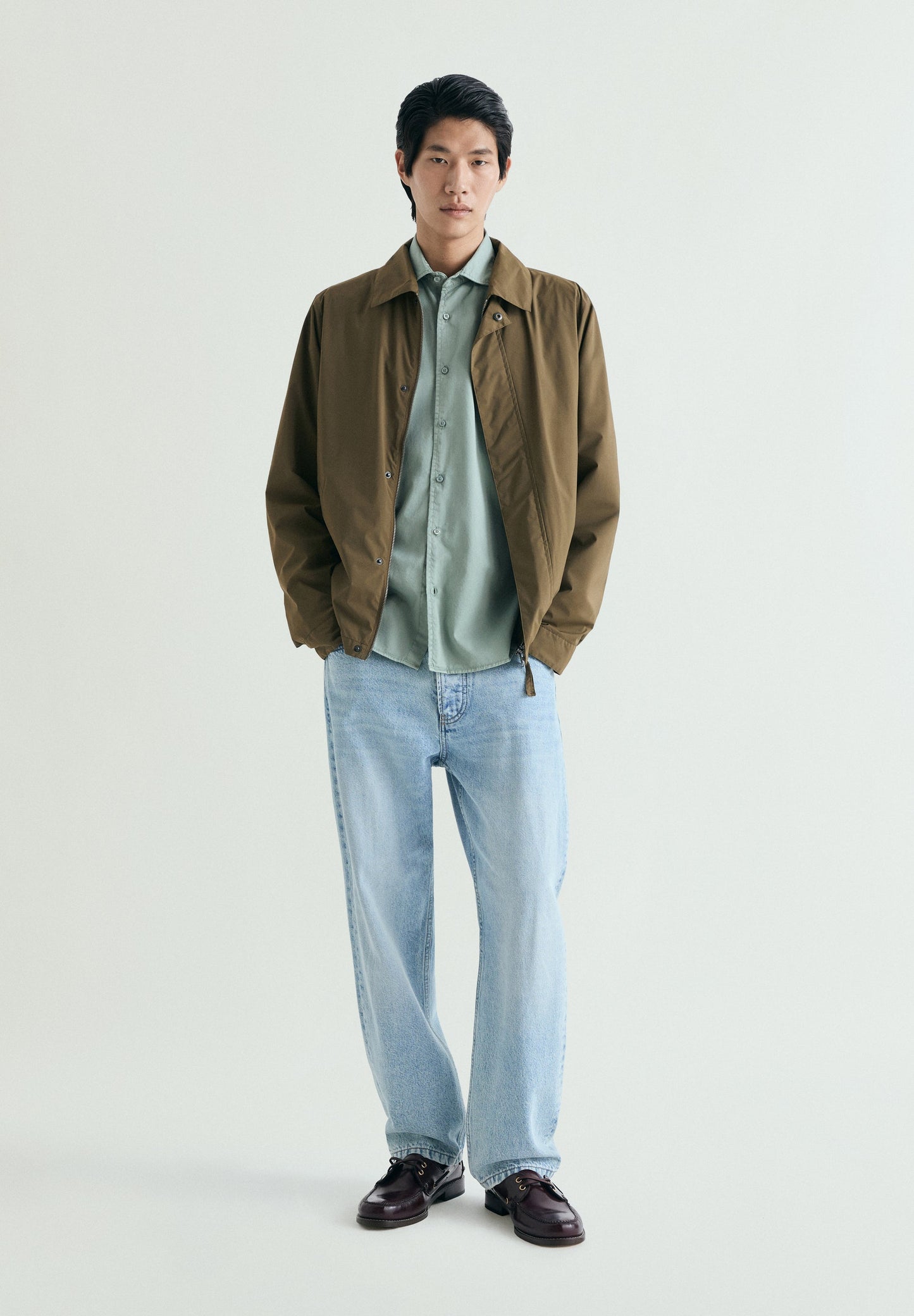 REGULAR FIT EMBROIDERED SHIRT