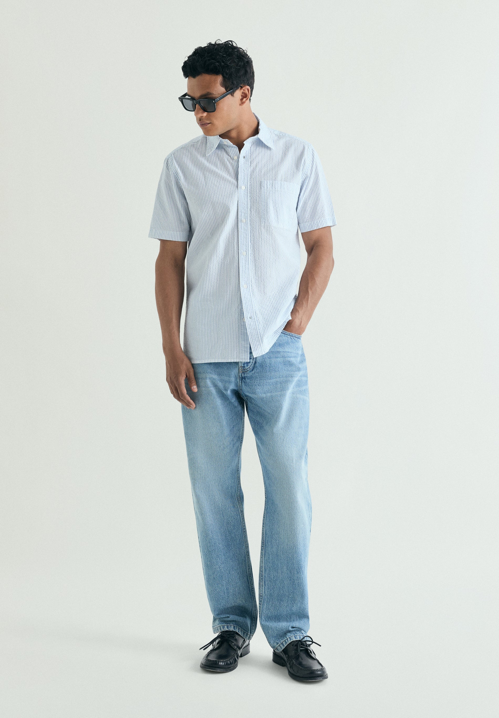 SCSEERSUCKER RESORT SHIRT