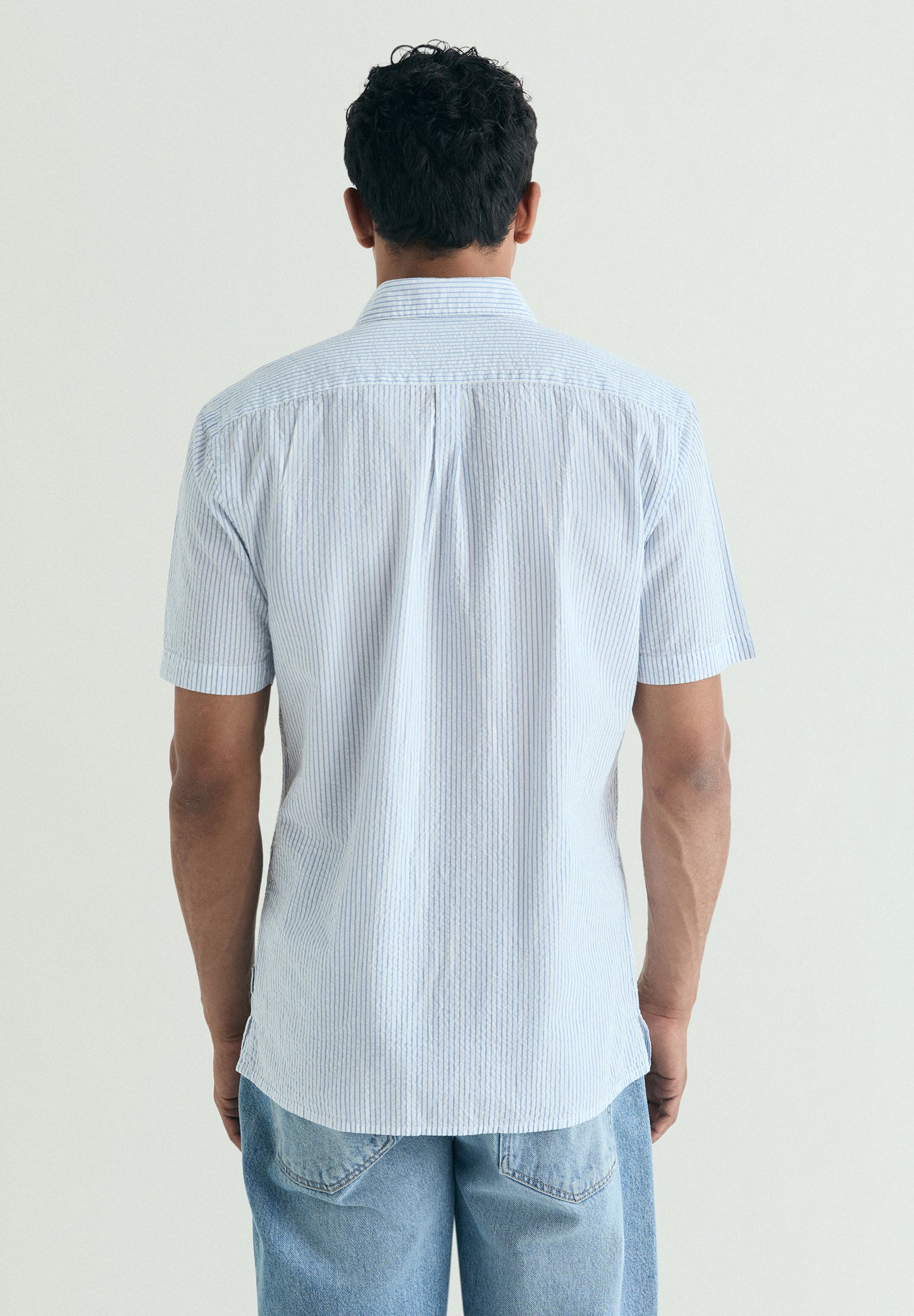 SHORT SLEEVE STRIPED SHIRT