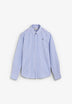 COTTON AND LINEN OXFORD SHIRT