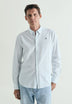 COTTON AND LINEN OXFORD SHIRT