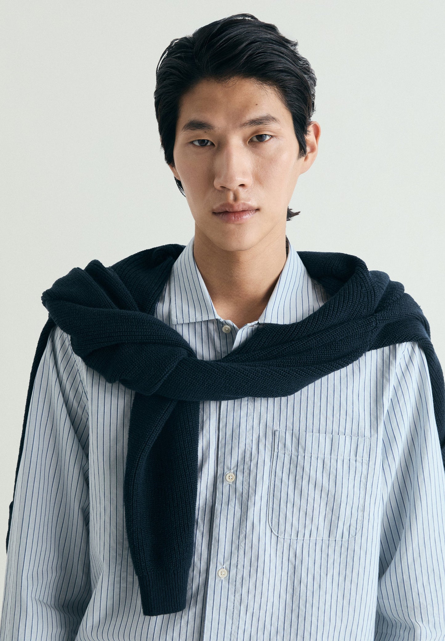 STRIPED SHIRT WITH POCKET