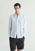 SLIM FIT LINEN SHIRT