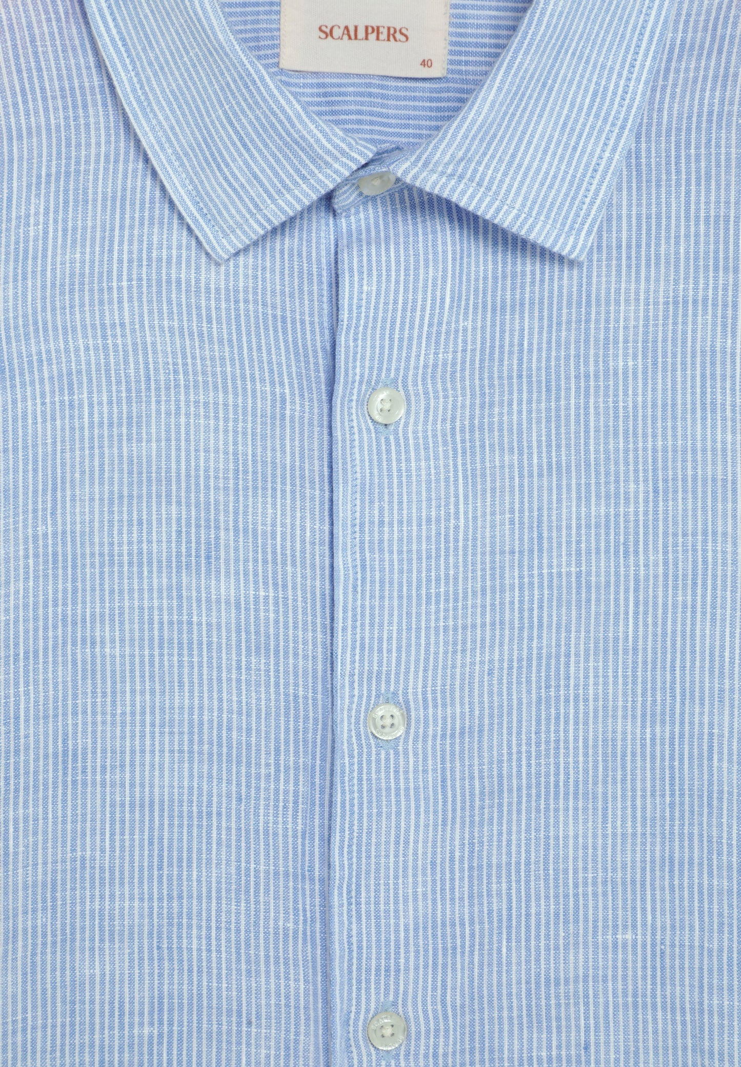 SLIM FIT LINEN SHIRT