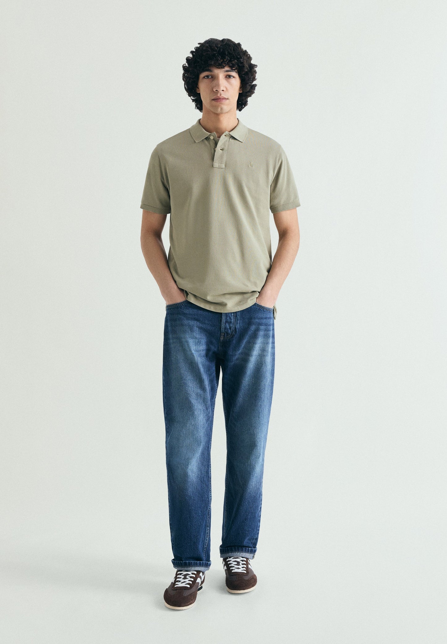 EMBROIDERED PIQUÉ POLO SHIRT