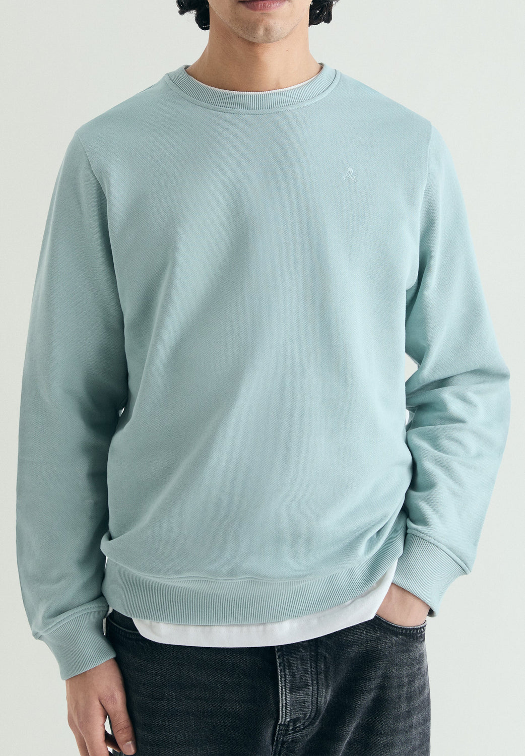 SUDADERA BORDADA WASHED - Scalpers