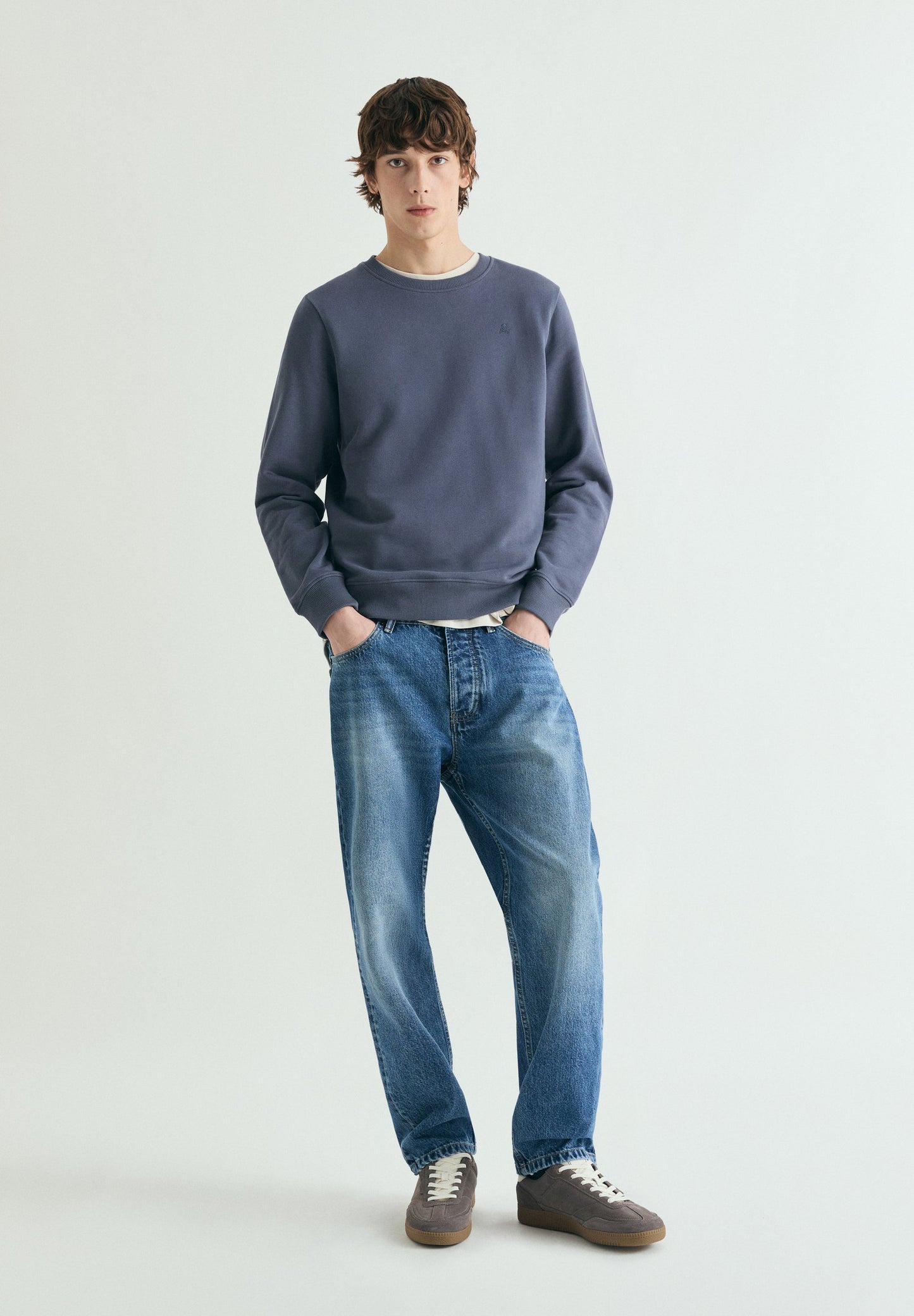 SUDADERA BORDADA WASHED - Scalpers