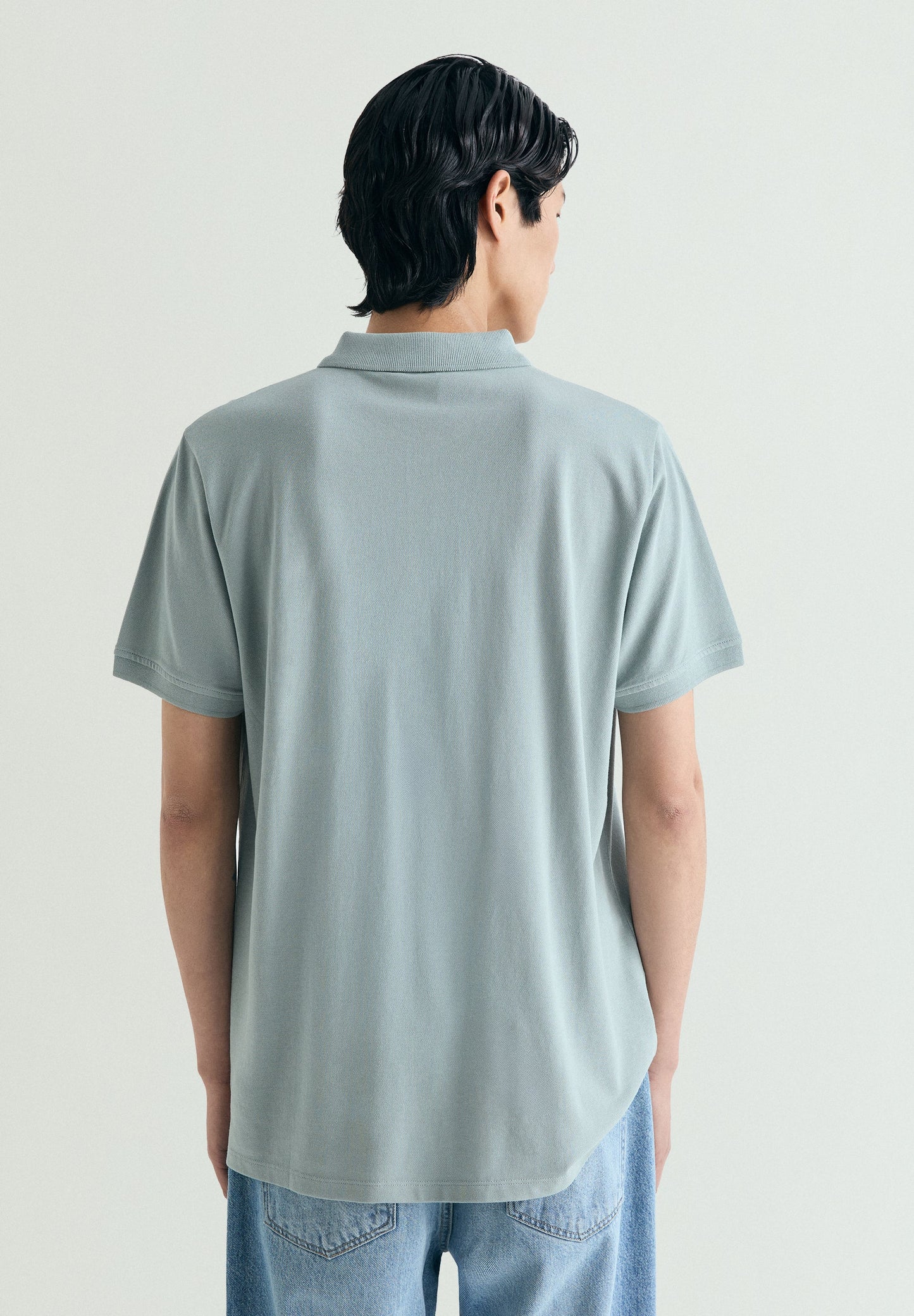 PIQUÉ POLO SHIRT WITH CONTRAST SKULL