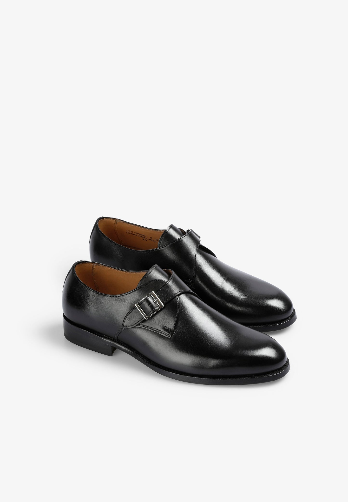 LEATHER MONK SHOES