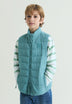 QUILTED ZIP-UP GILET