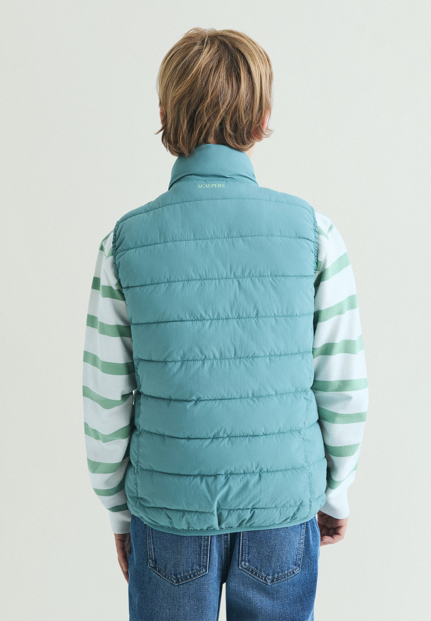 QUILTED ZIP-UP GILET