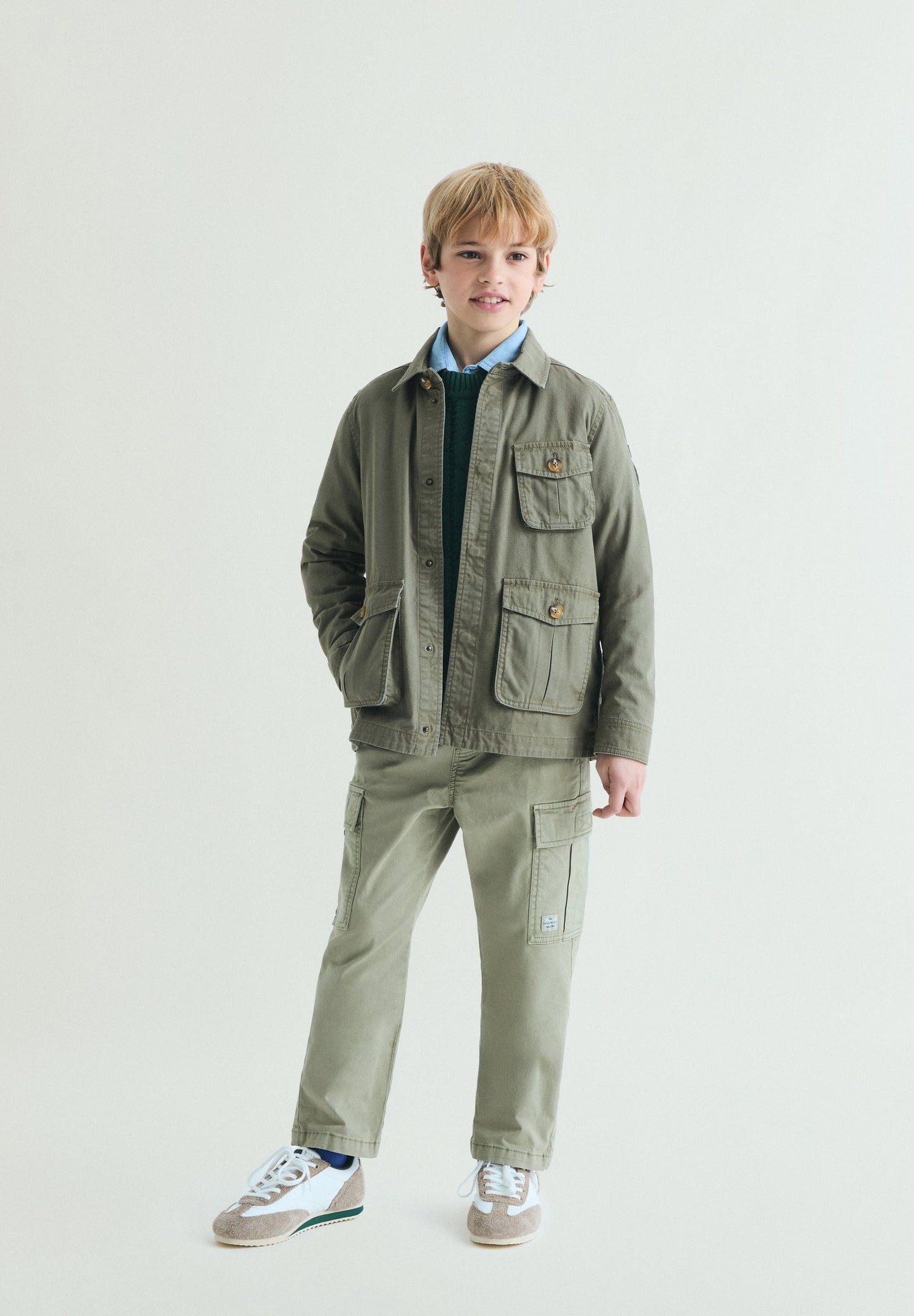 SAFARI JACKET WITH POCKETS