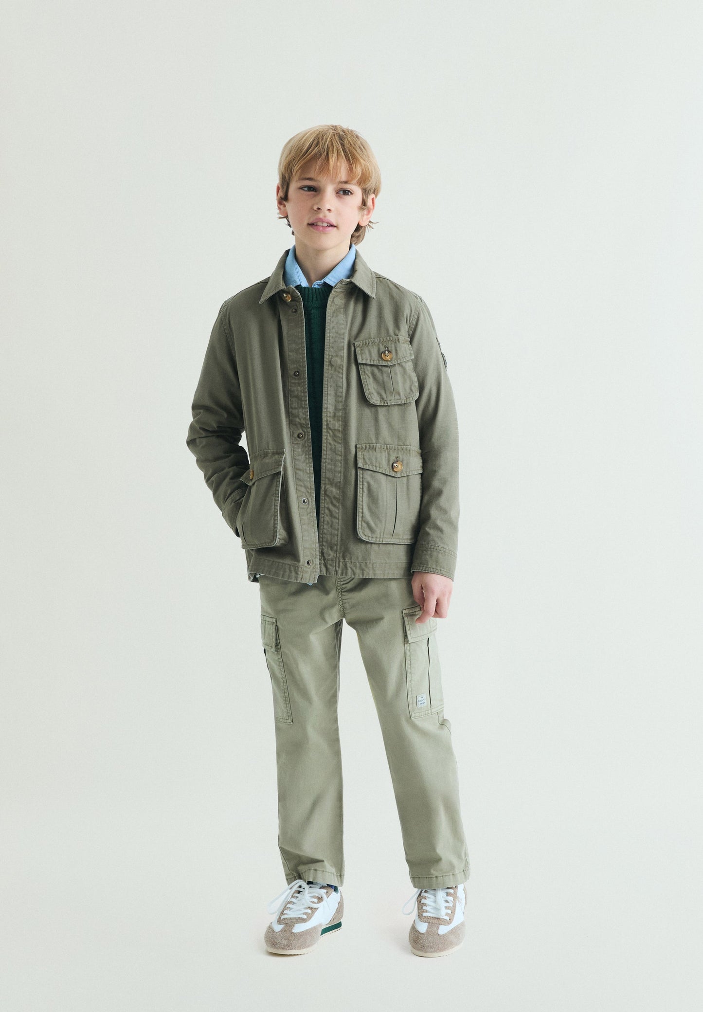 SAFARI JACKET WITH POCKETS