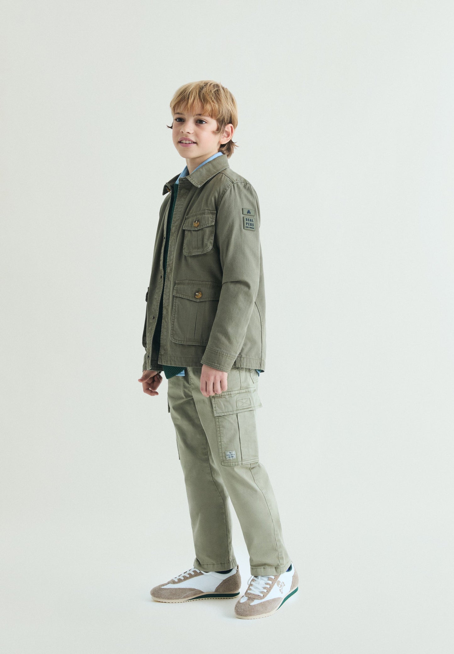 SAFARI JACKET WITH POCKETS