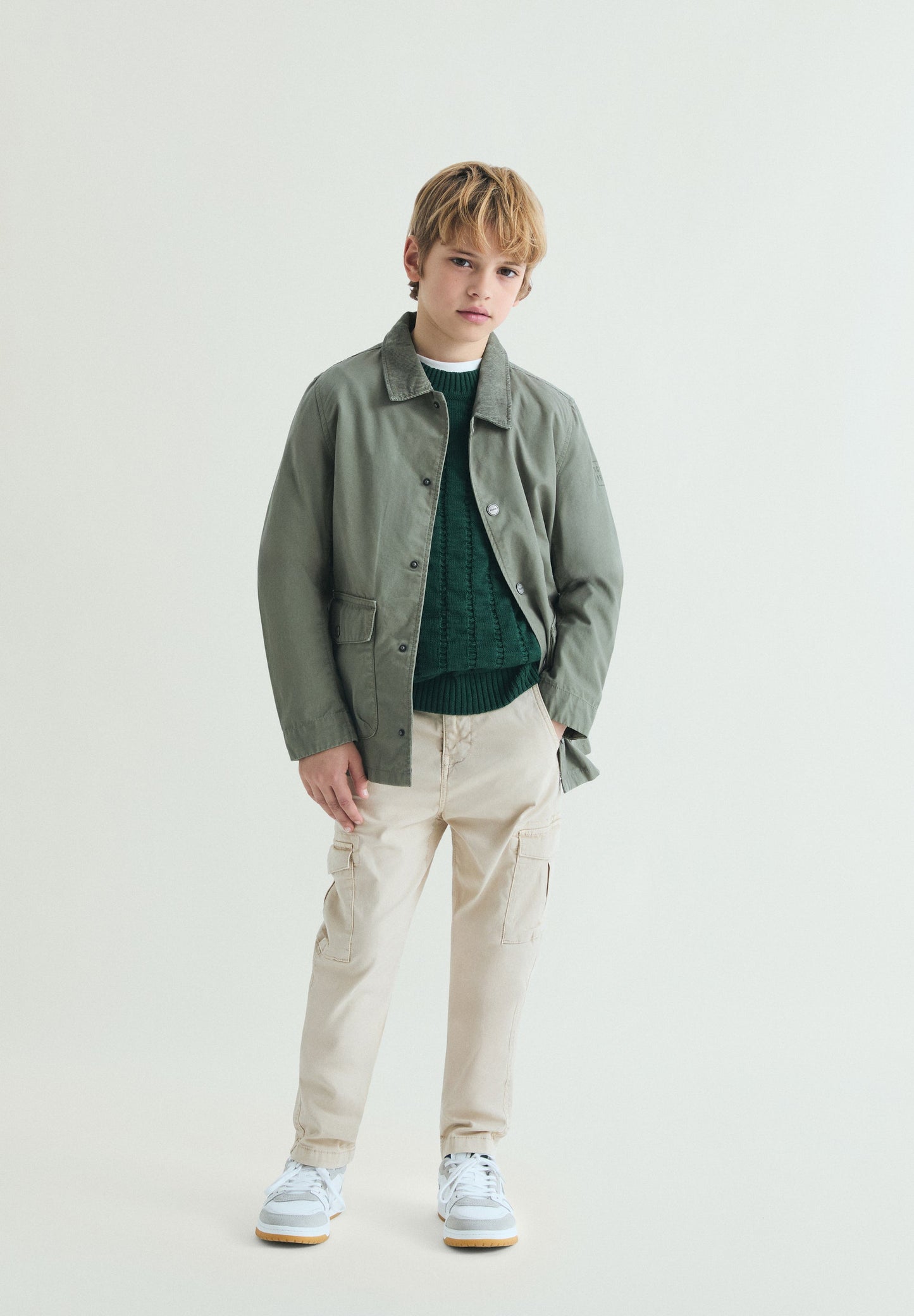 COTTON JACKET WITH POCKETS