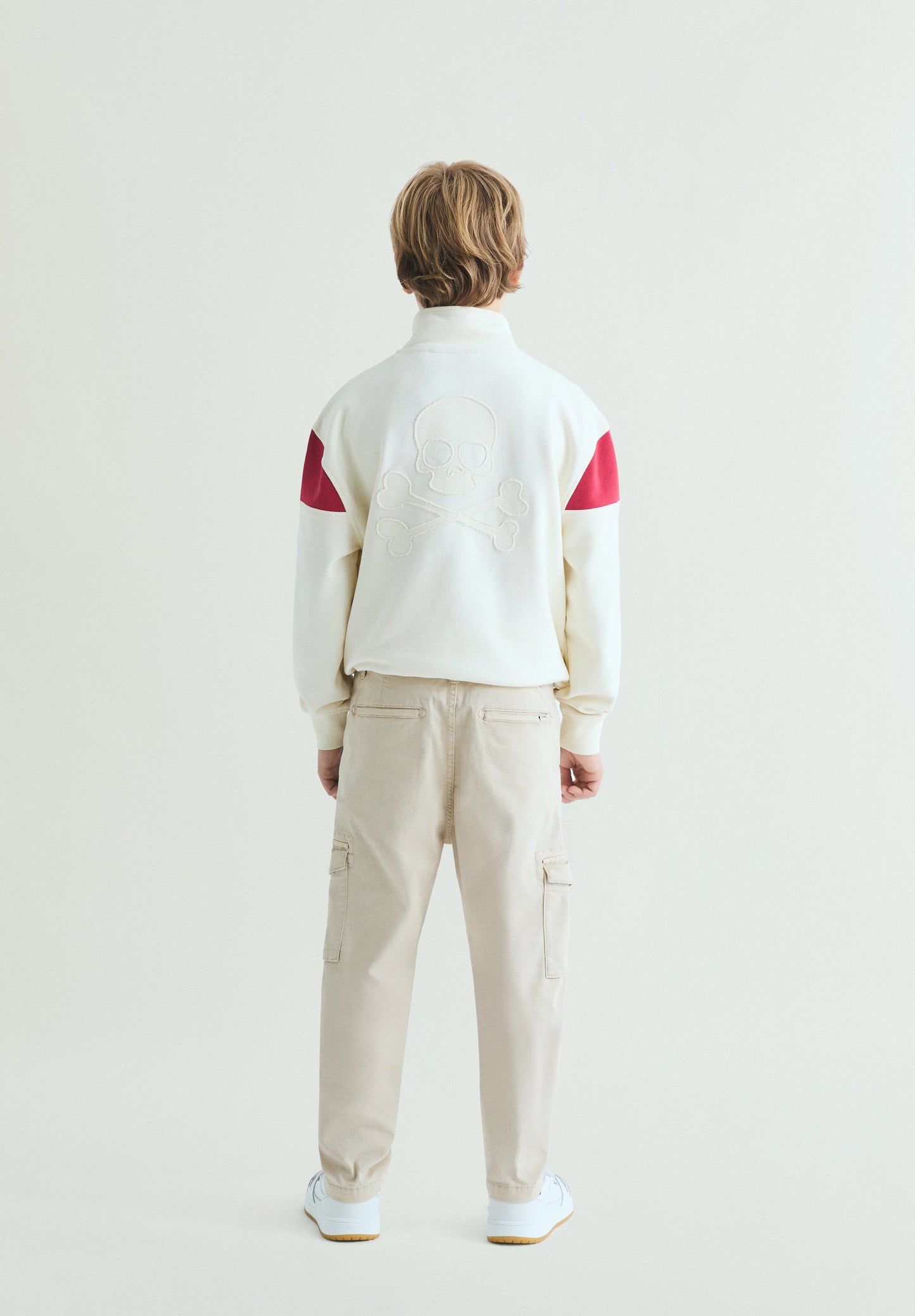 SLIM FIT CARGO TROUSERS