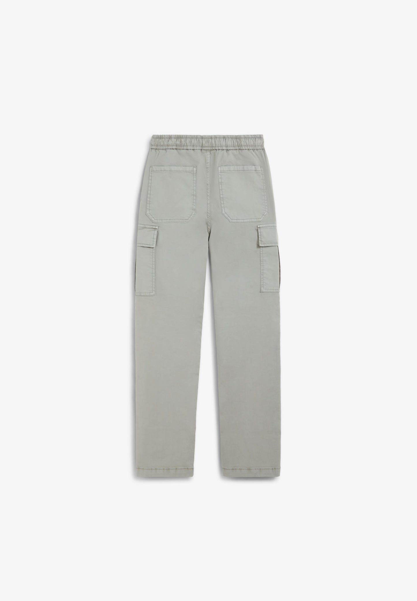 CARGO TROUSERS WITH ELASTICATED WAIST
