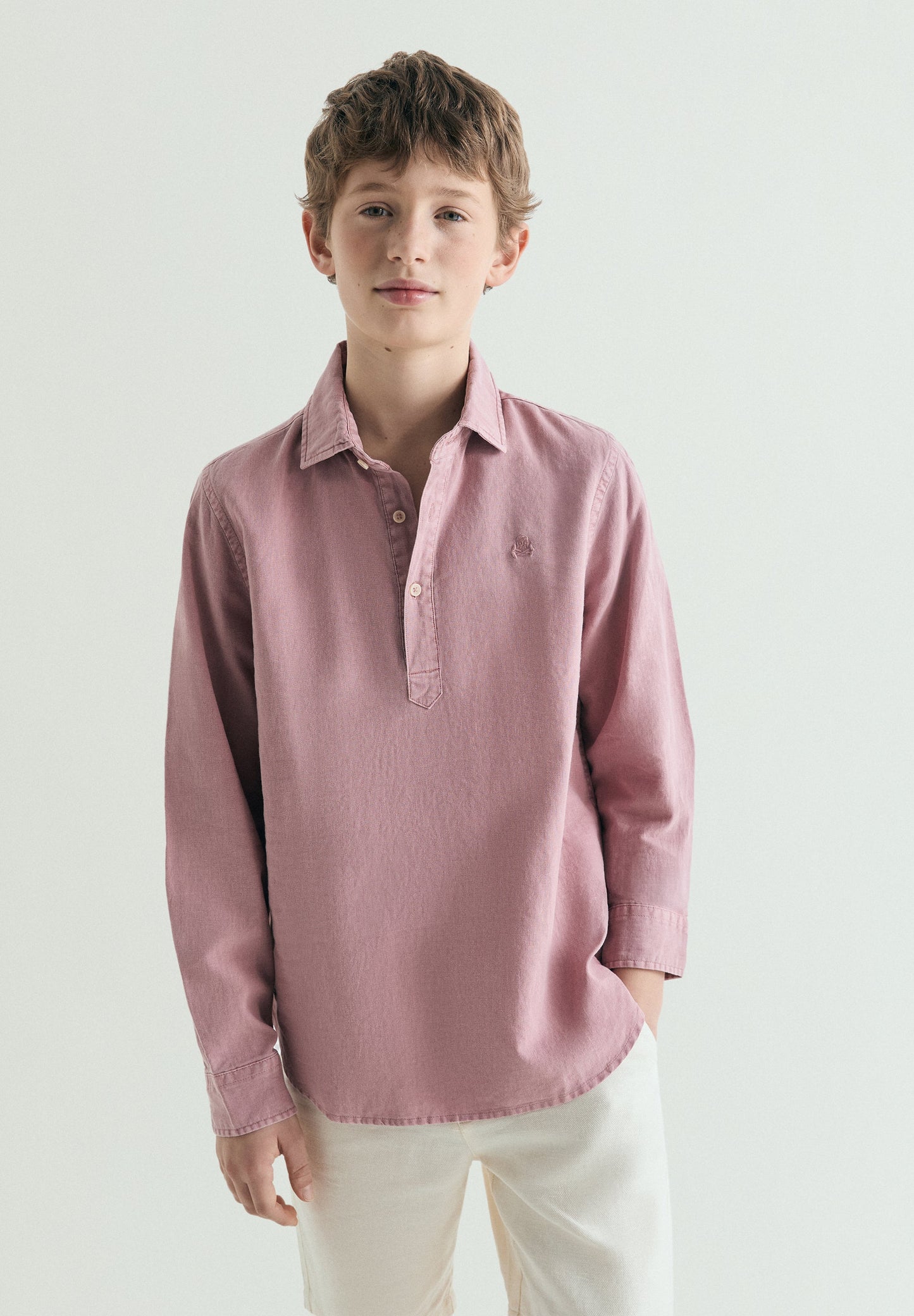 REGULAR FIT SKULL POLO SHIRT