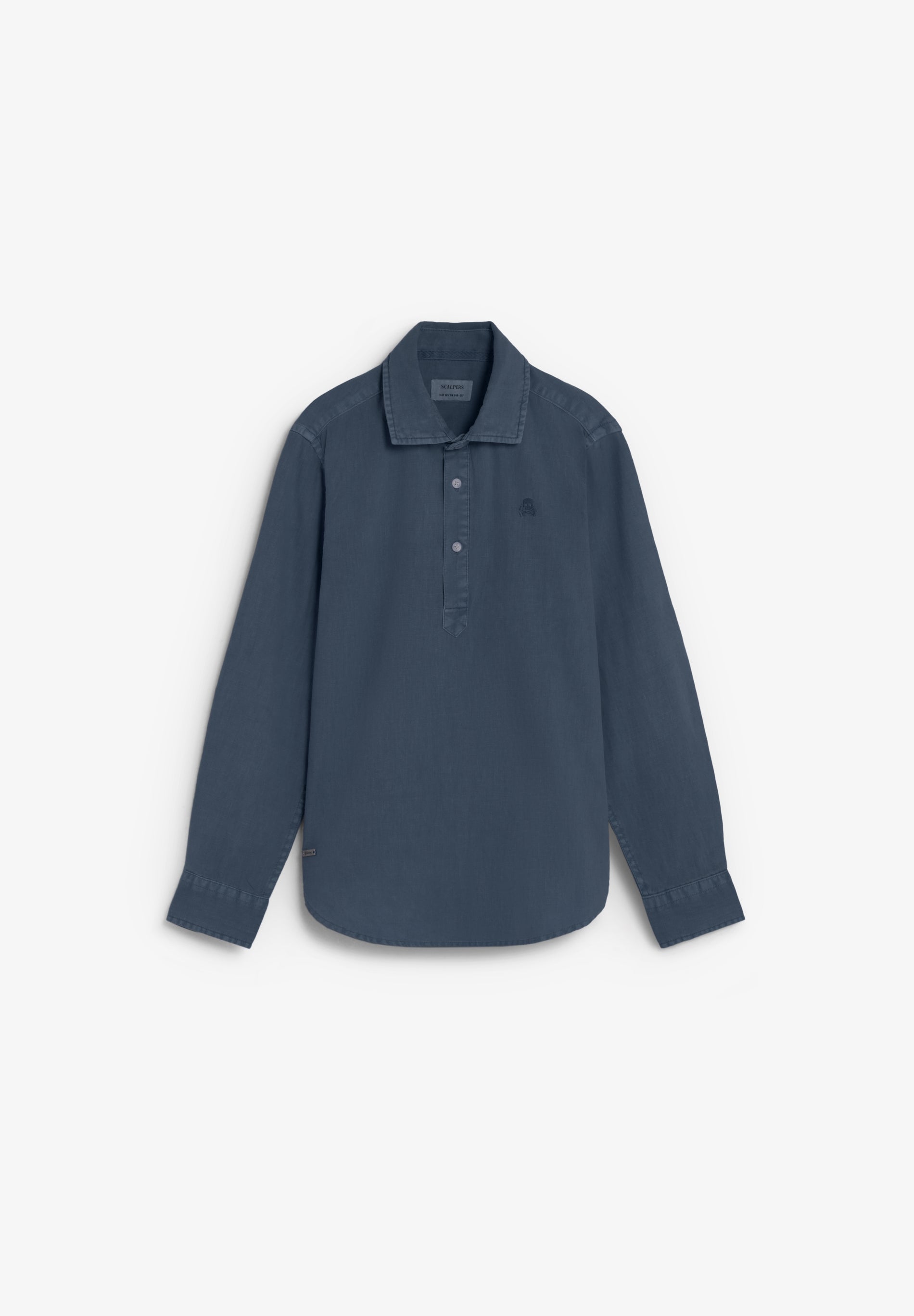 REGULAR FIT SKULL POLO SHIRT