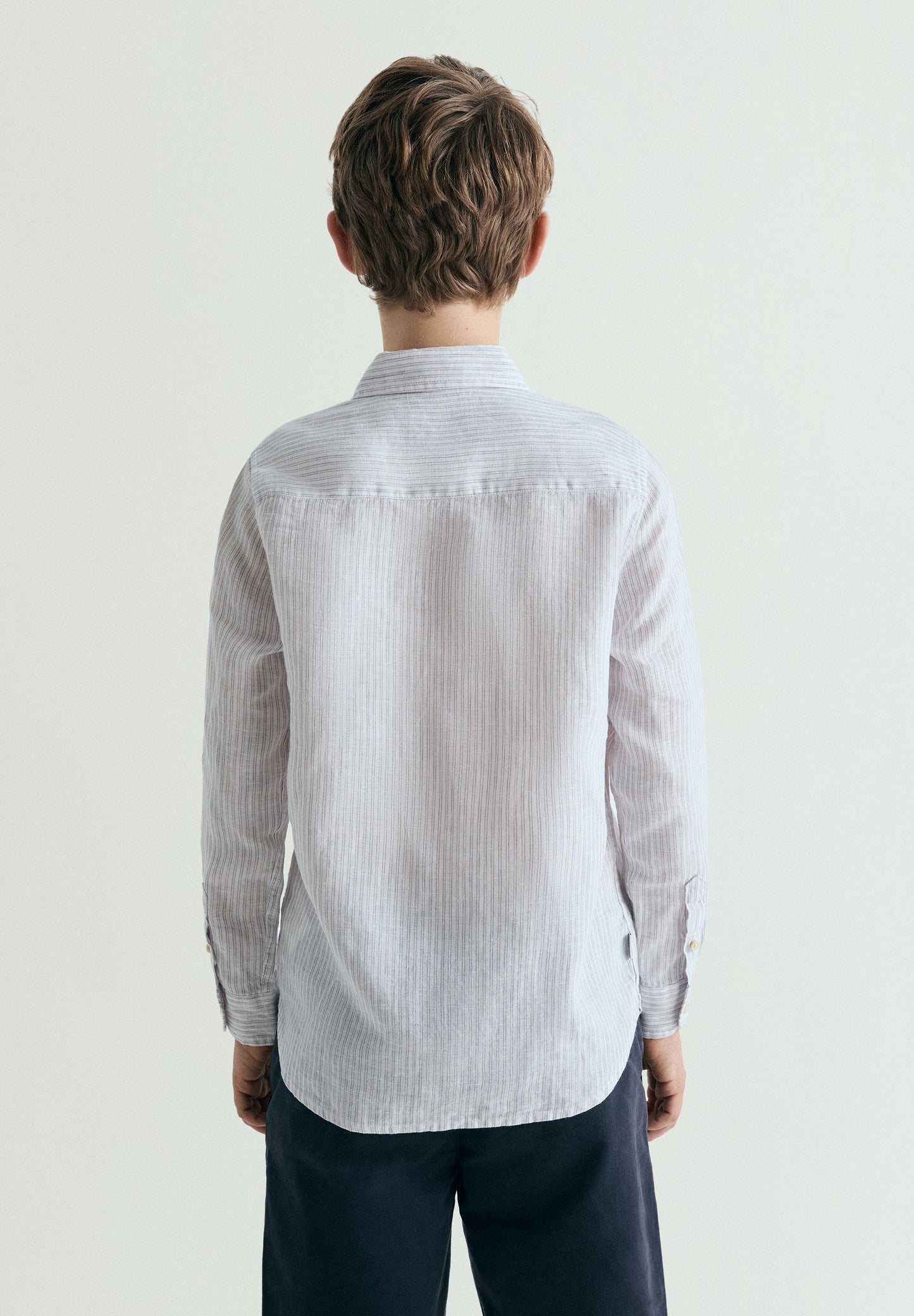 STRIPED LINEN SHIRT
