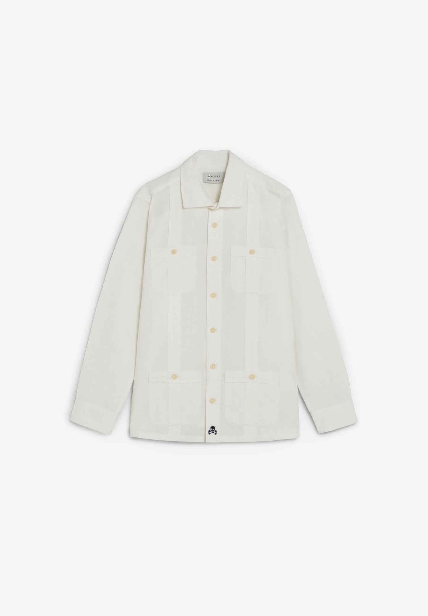 LINEN GUAYABERA SHIRT