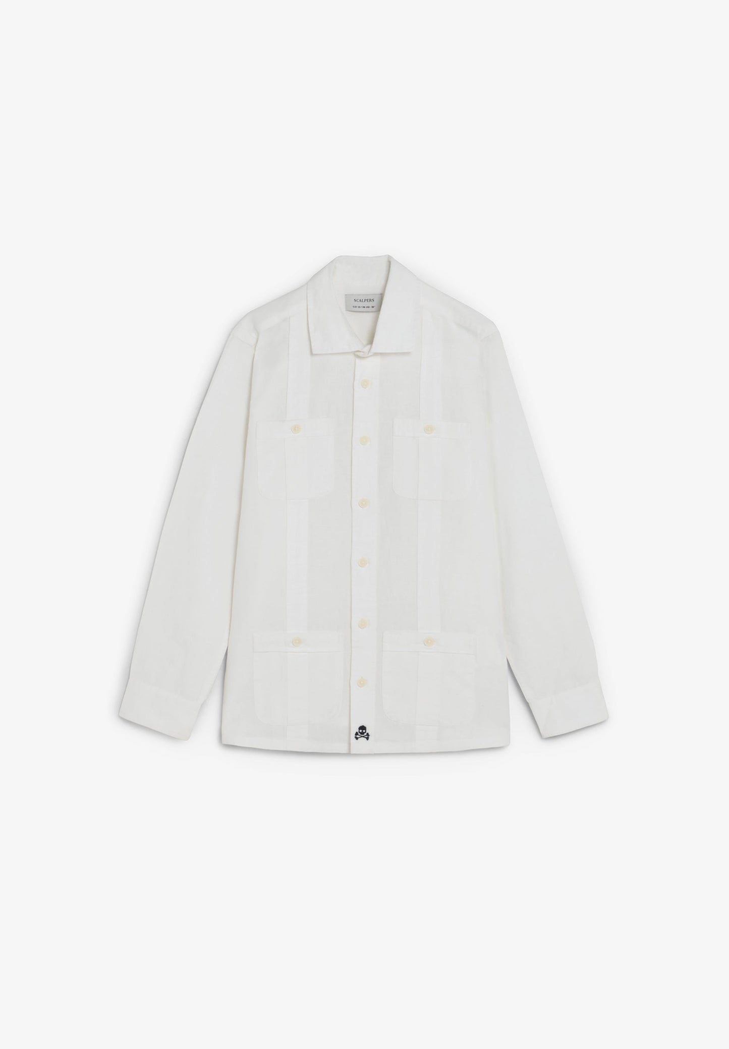 LINEN GUAYABERA SHIRT