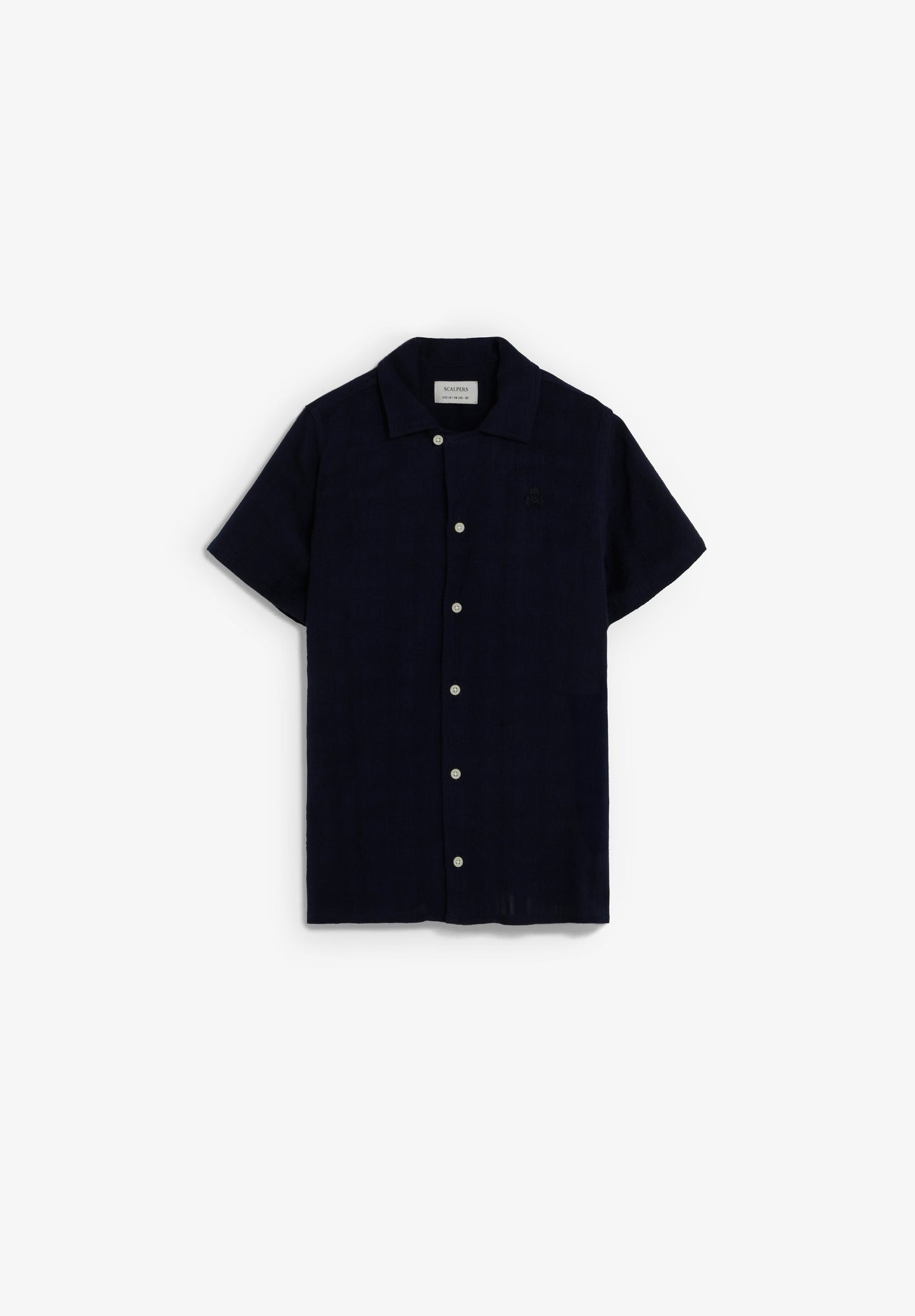 TEXTURED COTTON SHIRT