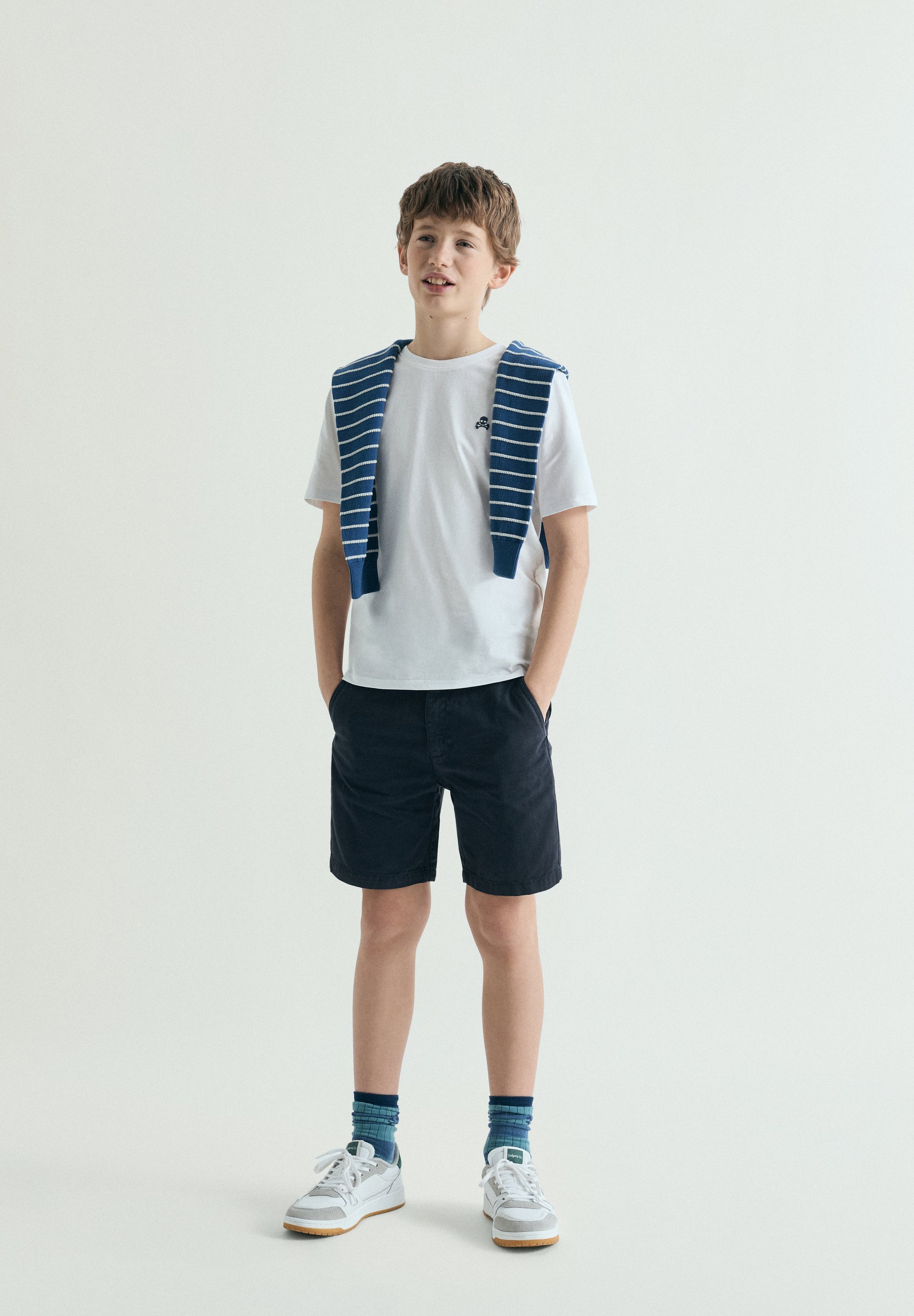 ORGANIC COTTON BERMUDA SHORTS