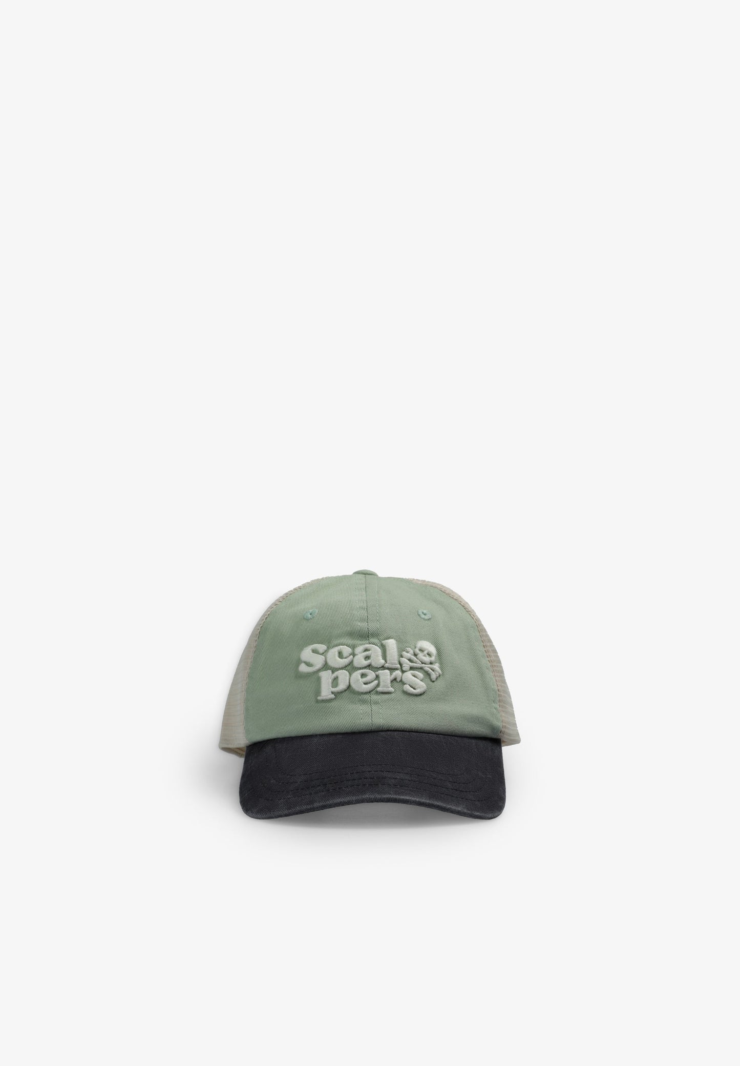 CAP WITH CONTRAST EMBROIDERY