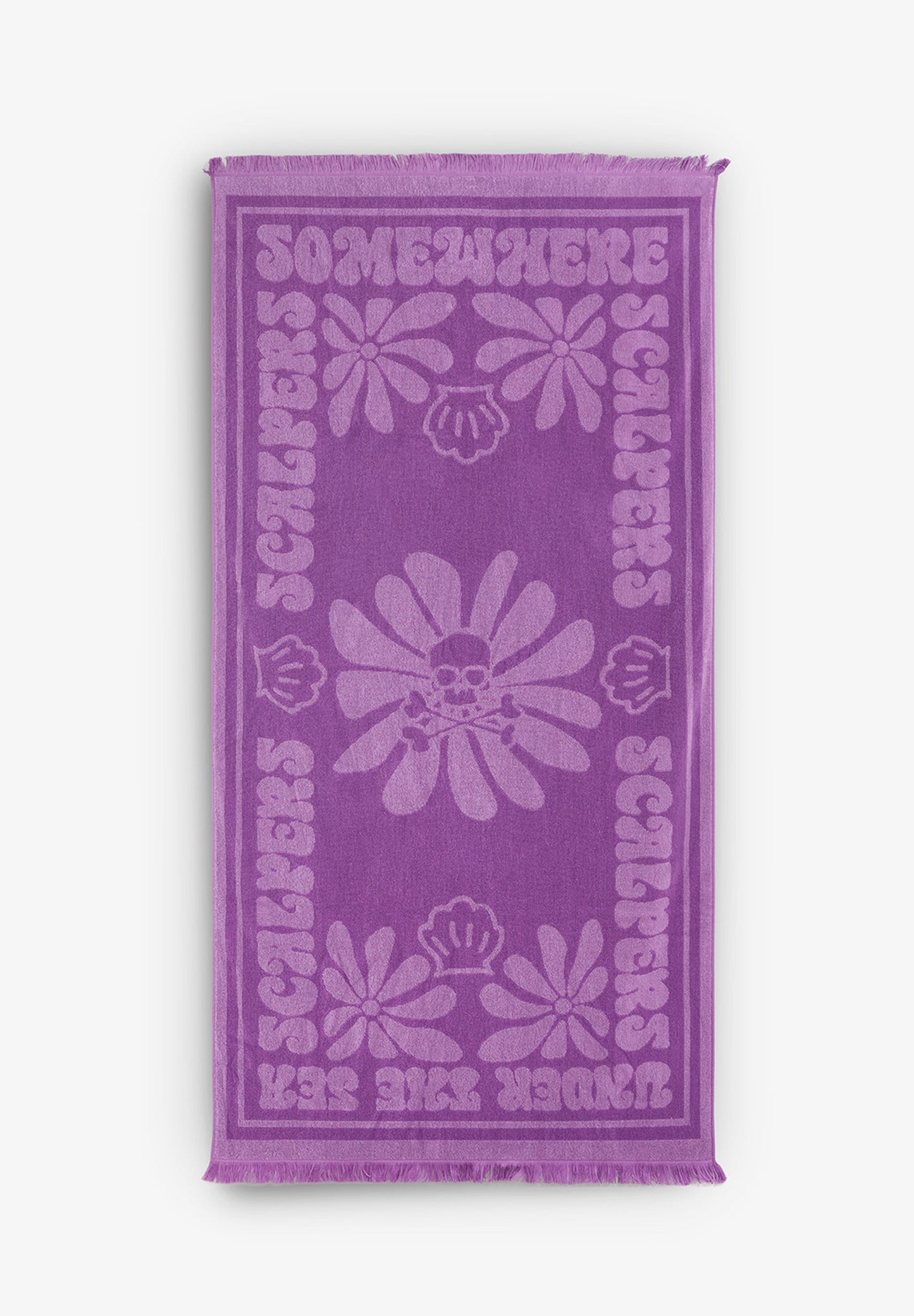CONTRAST BEACH TOWEL