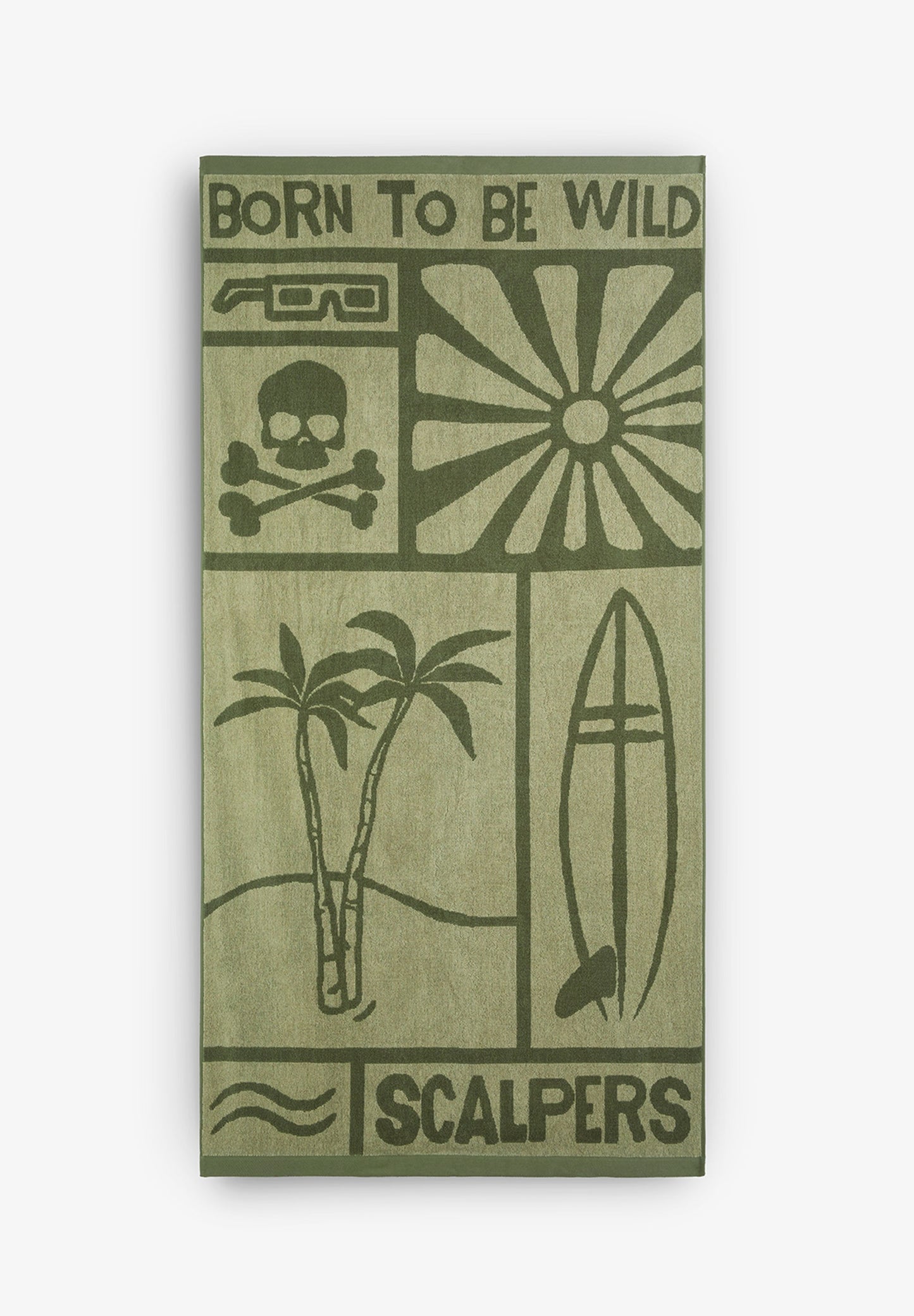 BORN TO BE WILD TOWEL