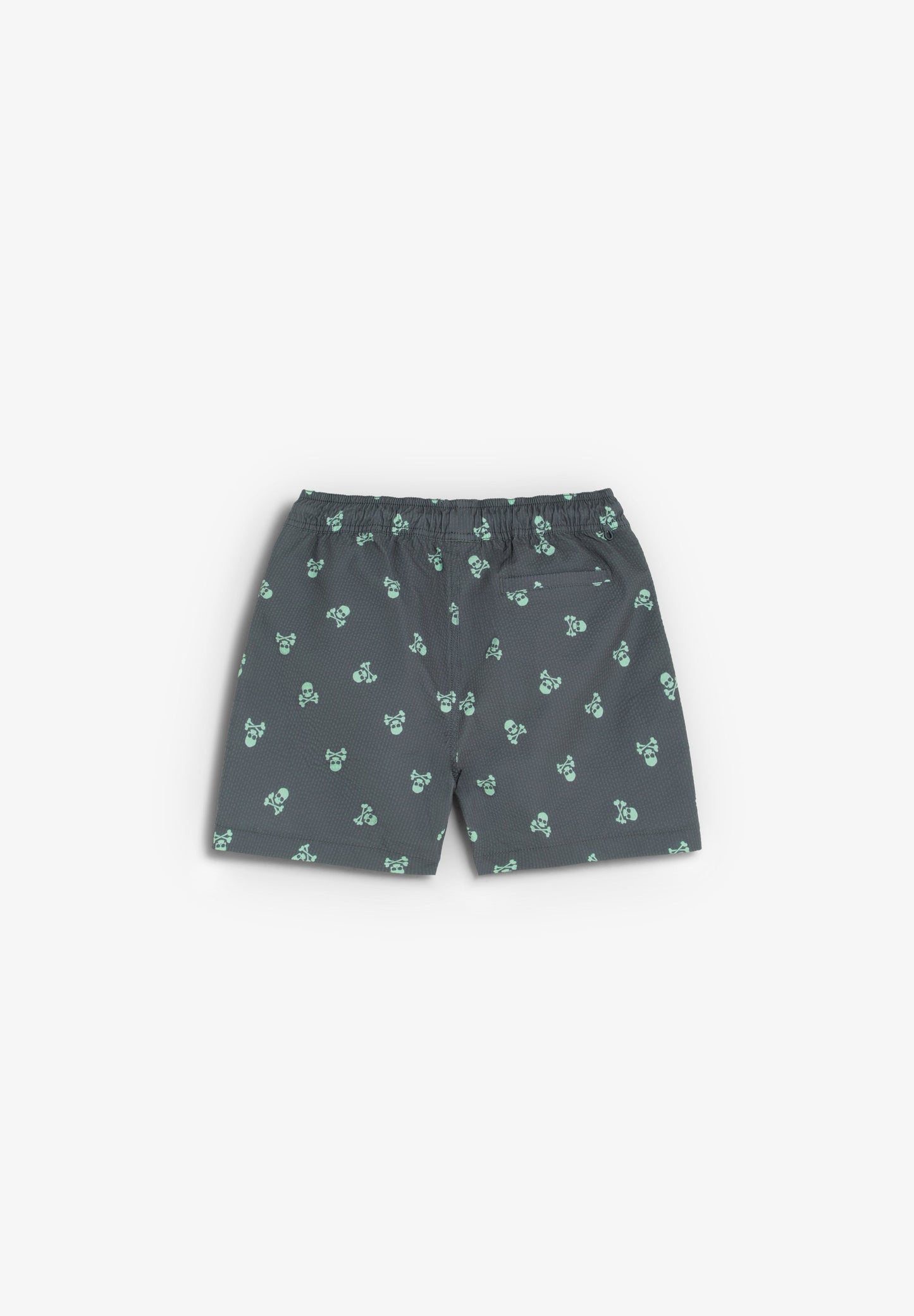 SKULL PRINT SWIMMING TRUNKS